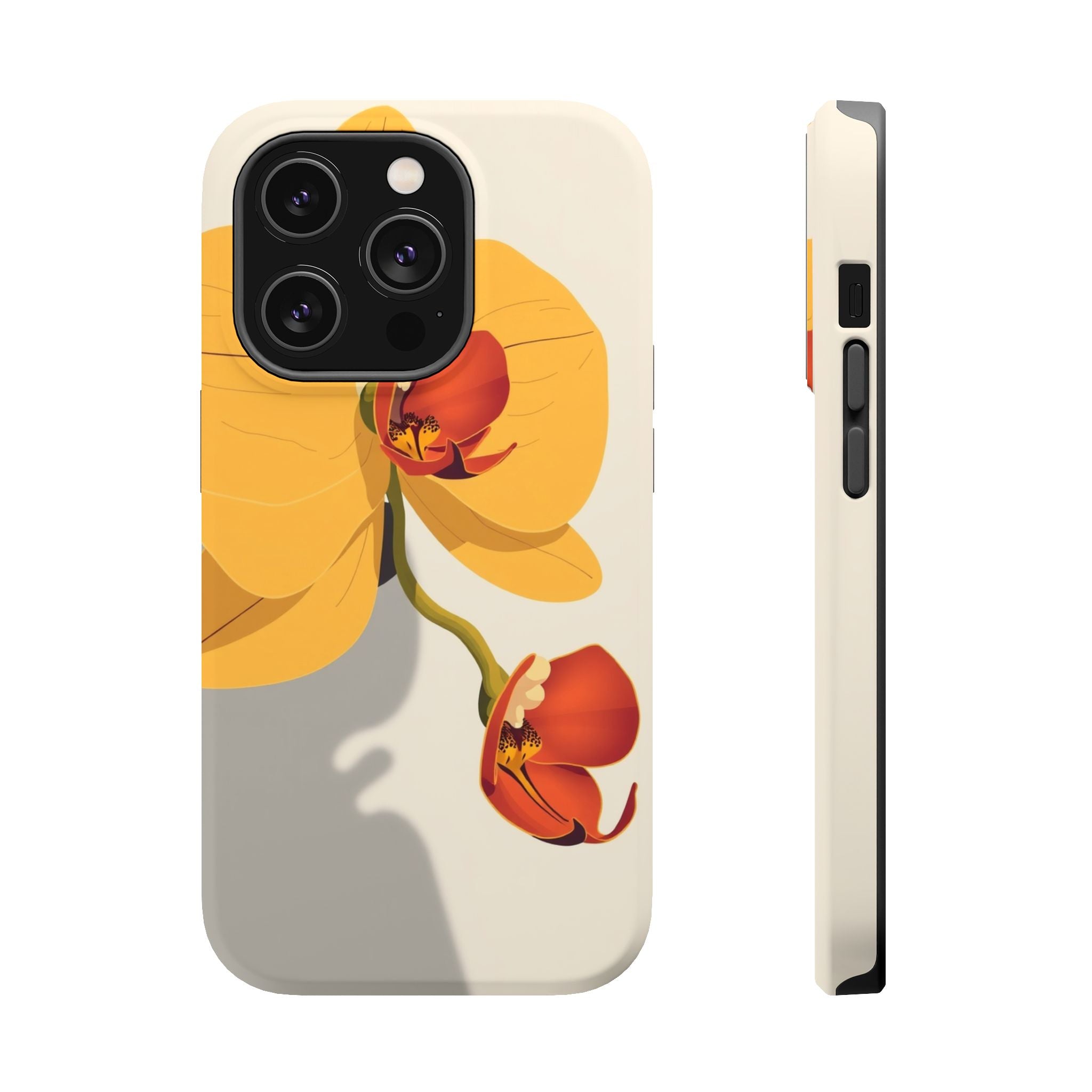 iPhone Vibrant Orchid Study Design Bold Modern Everyday Snap Case · iPhone Case