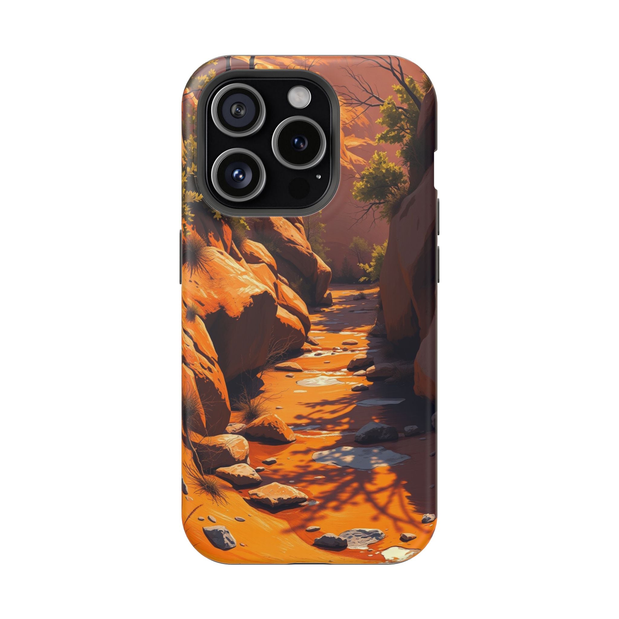 iPhone Spring Creek Bold Art Slim Everyday Designer Case · iPhone Case