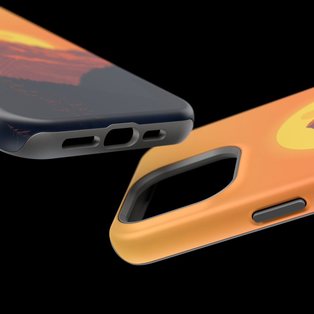 iPhone Vibrant Mountain at Sunrise Design Slim iPhone 19 Everyday · iPhone Case