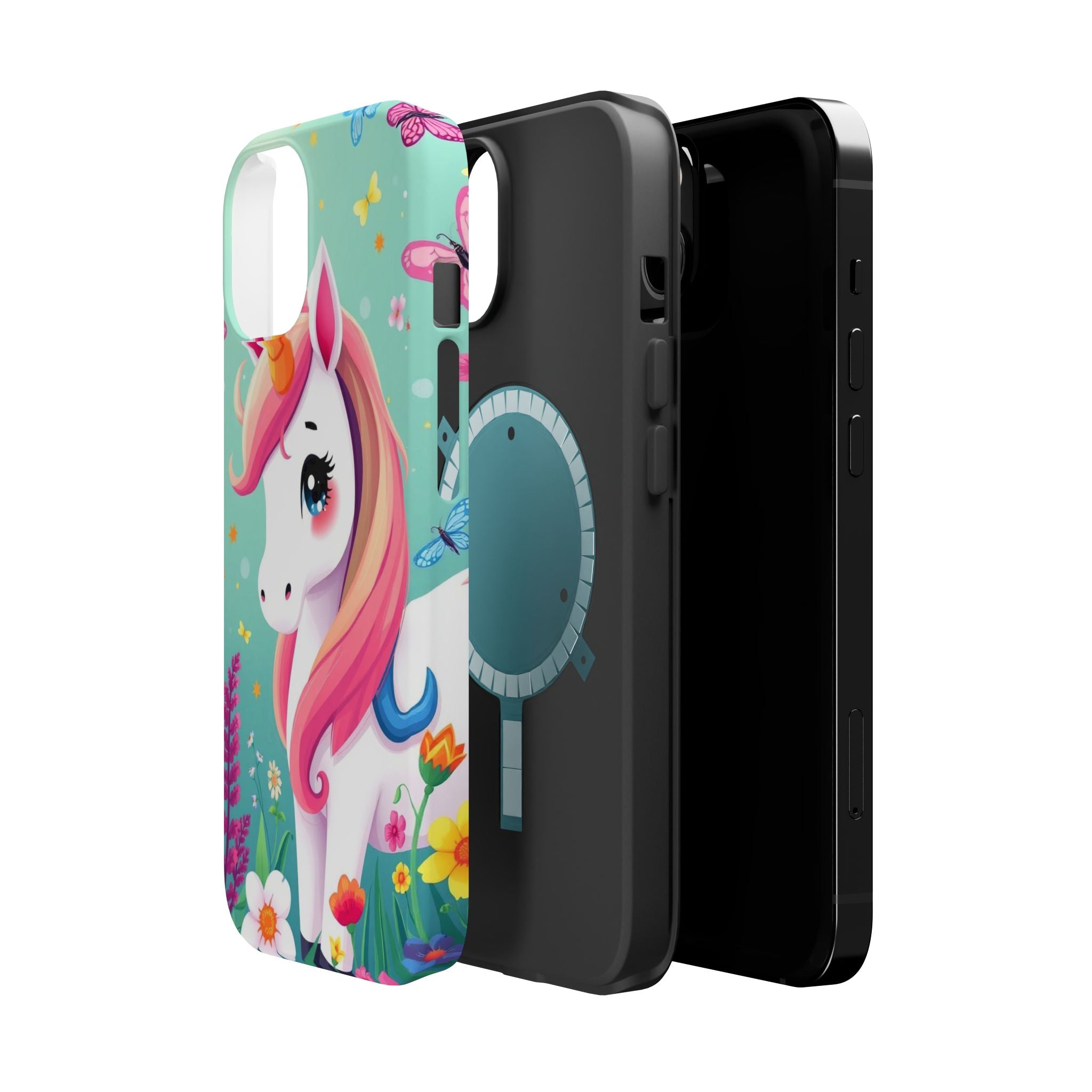 iPhone Dragonfly Unicorn Kids Fun iPhone Phone Case Gift Clean Minimal · iPhone