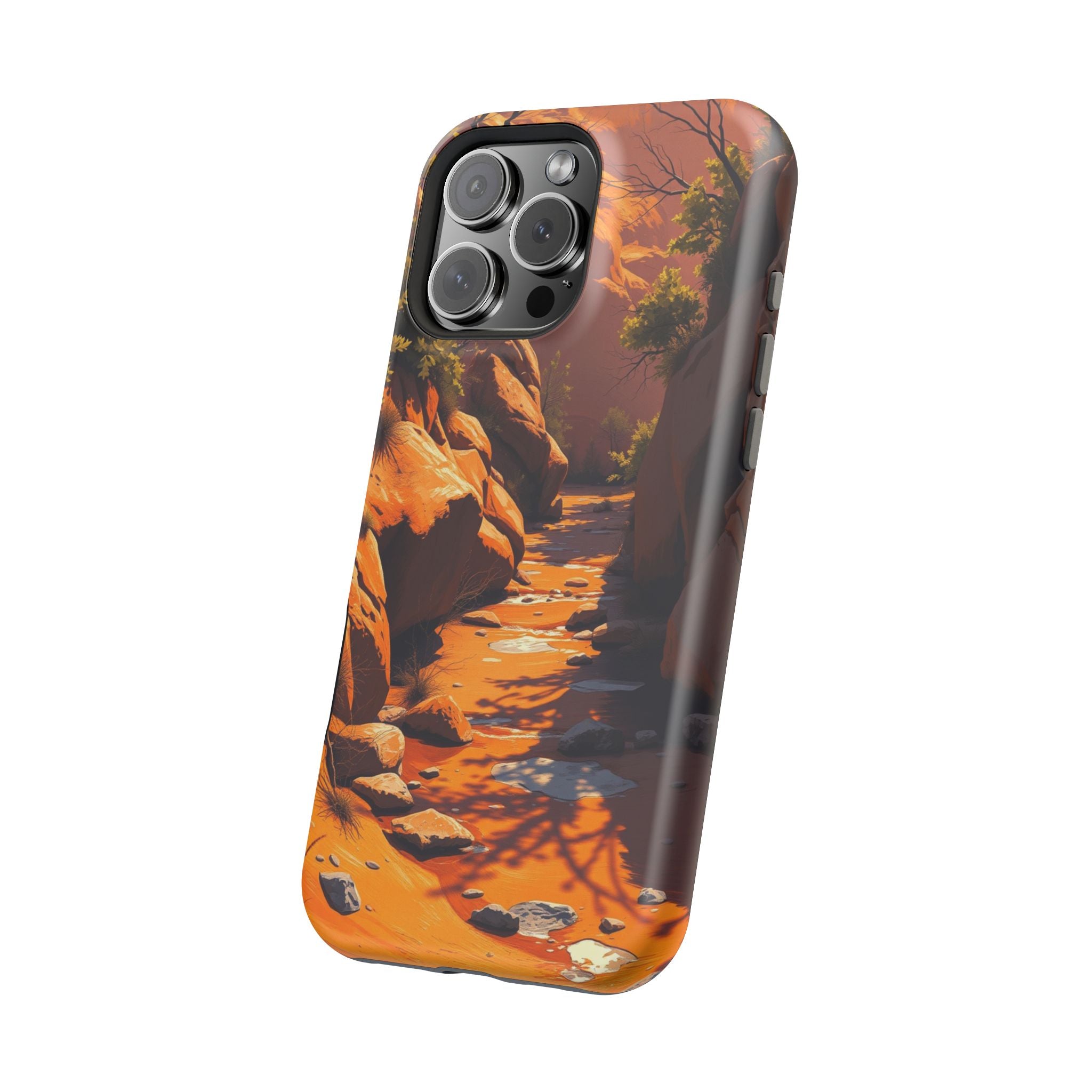 iPhone Spring Creek Bold Art Slim Everyday Designer Case · iPhone Case