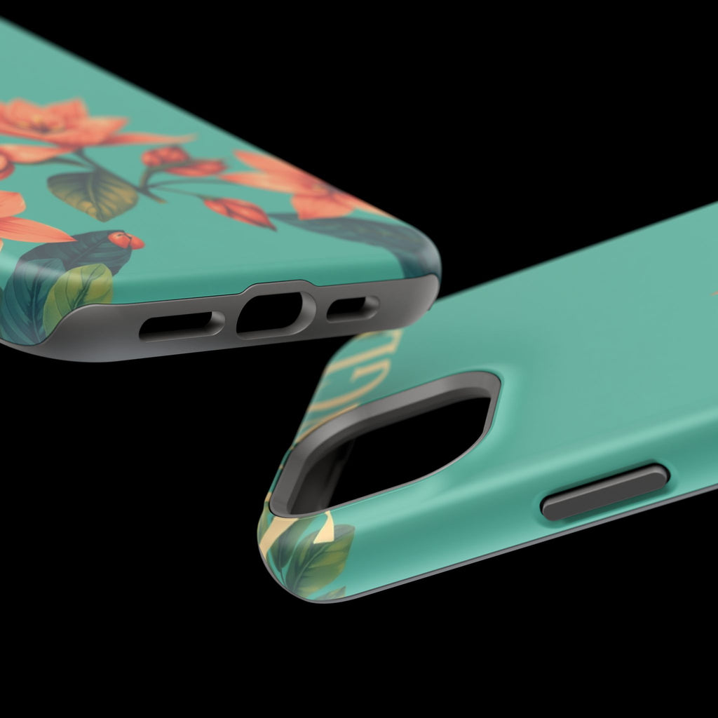 iPhone Jungle Floral Enchanted Art Bold Modern Everyday Snap Case · iPhone Case