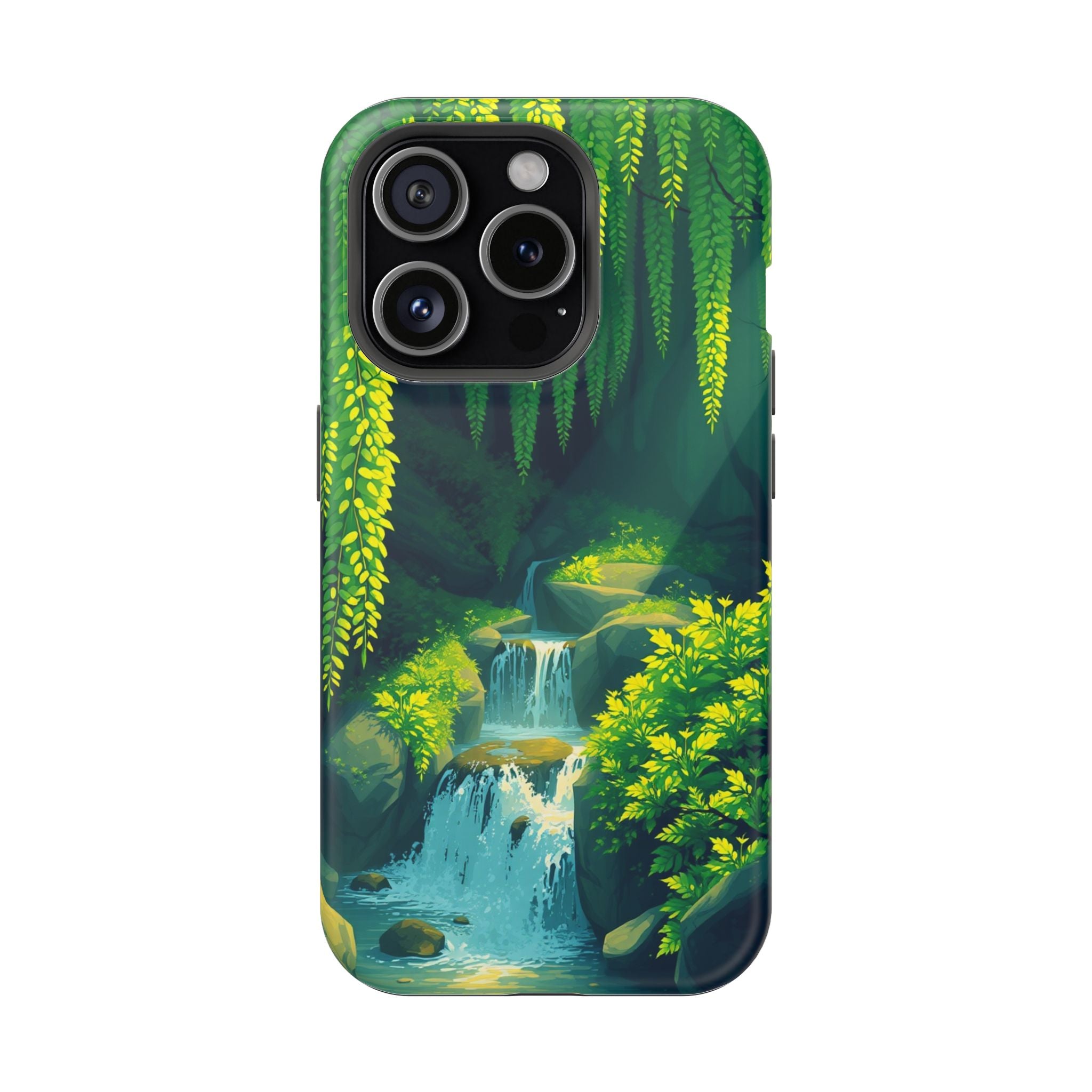iPhone Earthy Wisteria Cascade Design Slim Everyday iPhone 13 Designer · iPhone