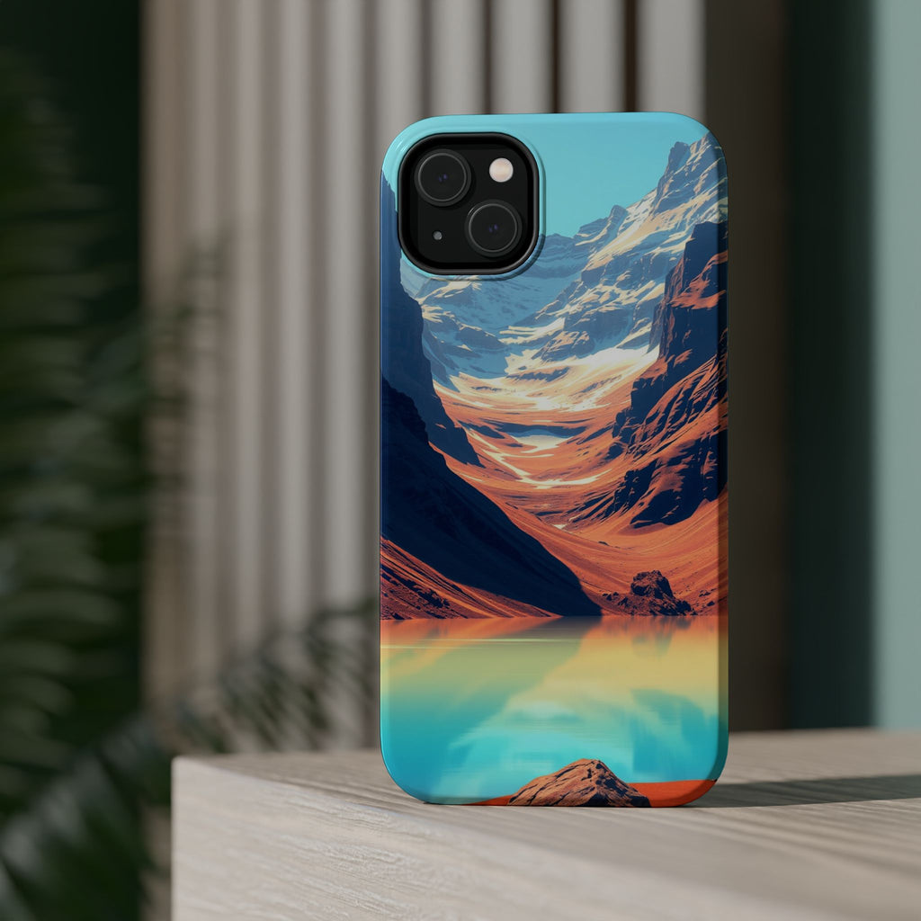 iPhone Radiant Glacier Lake Design 20 Slim Everyday Designer Case · iPhone Case