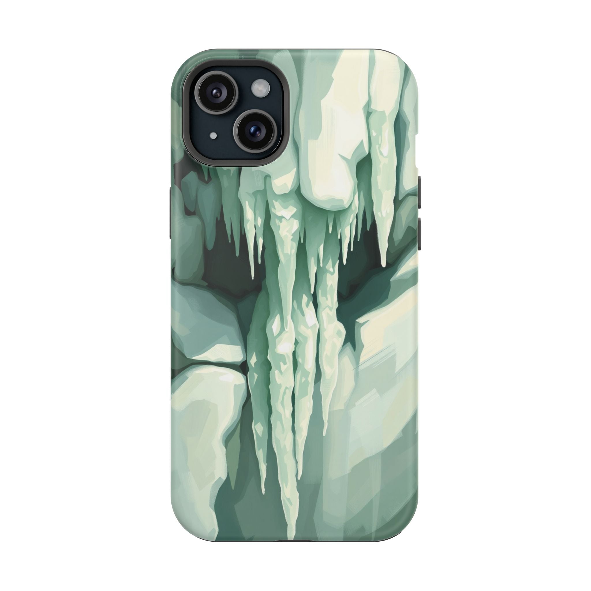 iPhone Earthy Icicle Formation Design Slim Everyday Designer Case · iPhone Case
