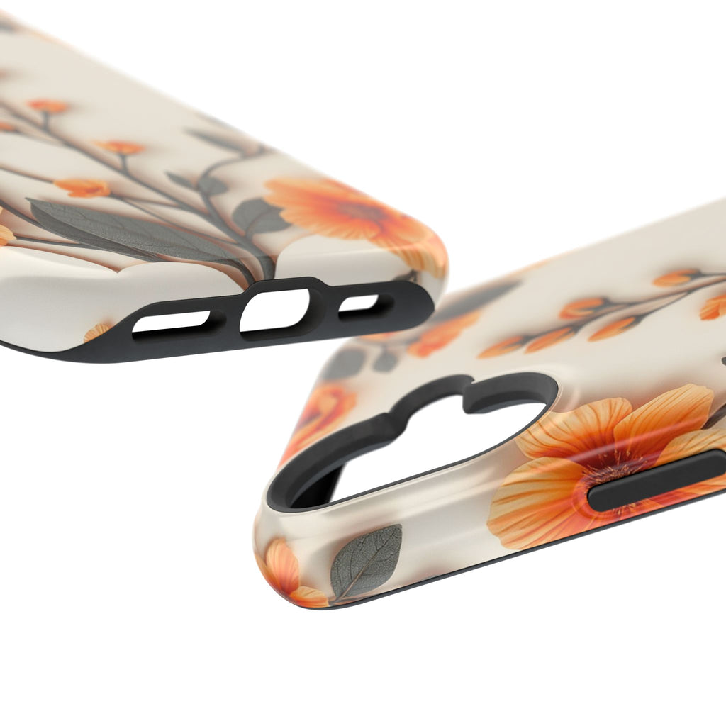iPhone Vintage Botanical Print Paper Cut Art Slim iPhone Everyday · iPhone Case