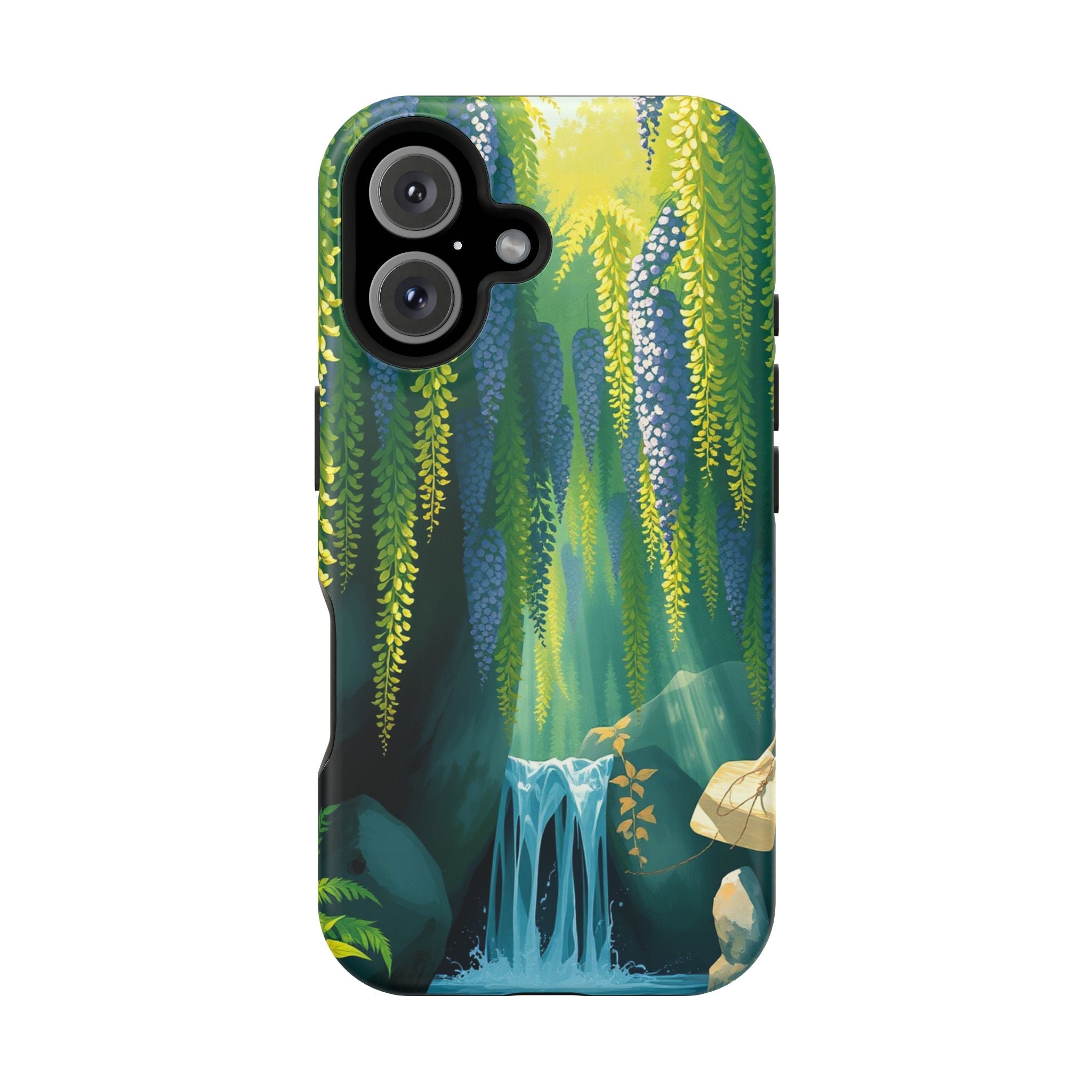 iPhone Wisteria Cascade Mystic Art Bold Modern Everyday Snap Case · iPhone Case