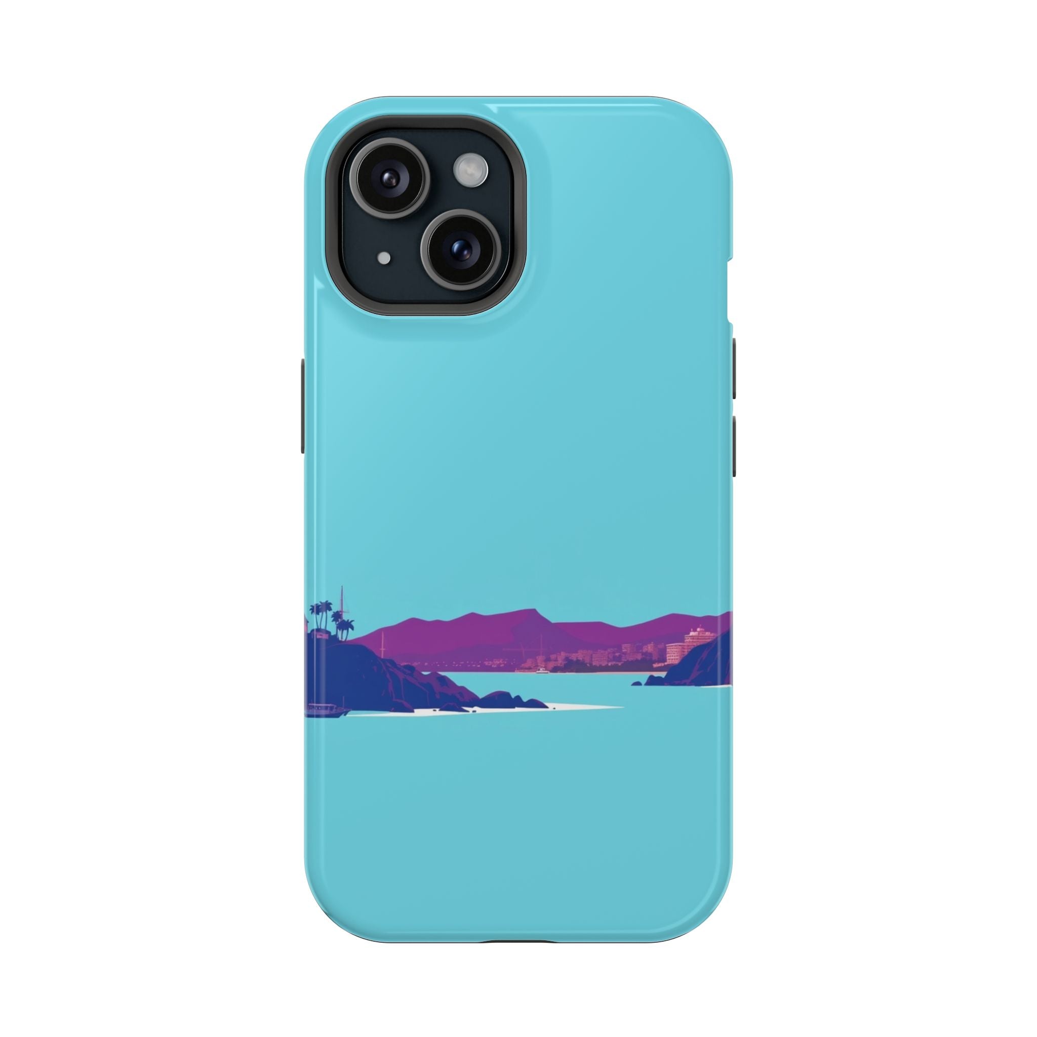 iPhone Hibiscus Coast Mystic Art Bold Modern Everyday Snap Case · iPhone Case