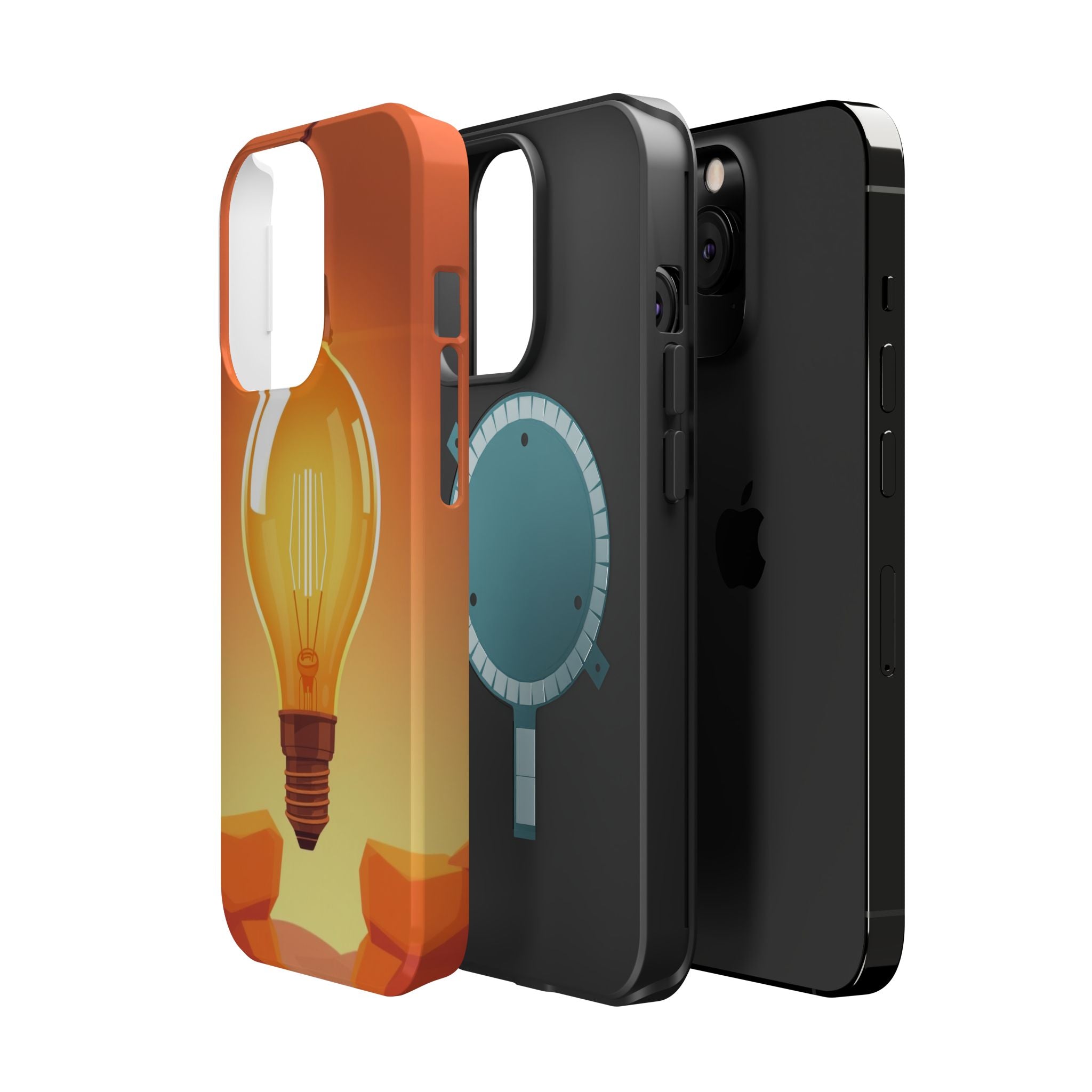 iPhone Edison Bulb Warm Enchanted Art Slim Everyday Designer Case · iPhone Case