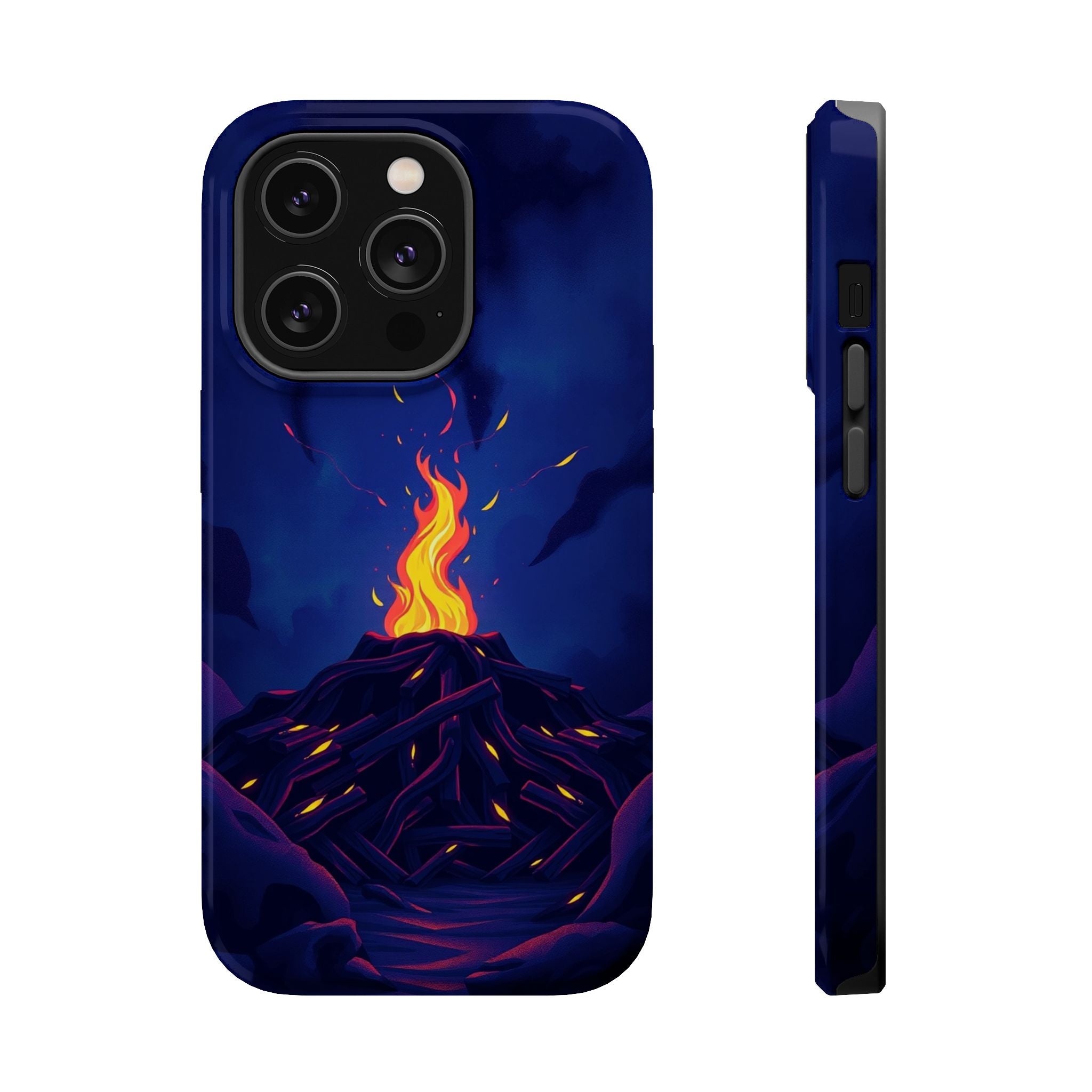 iPhone Wildfire Glow Dark Academia Bold Modern Everyday Snap Case · iPhone Case