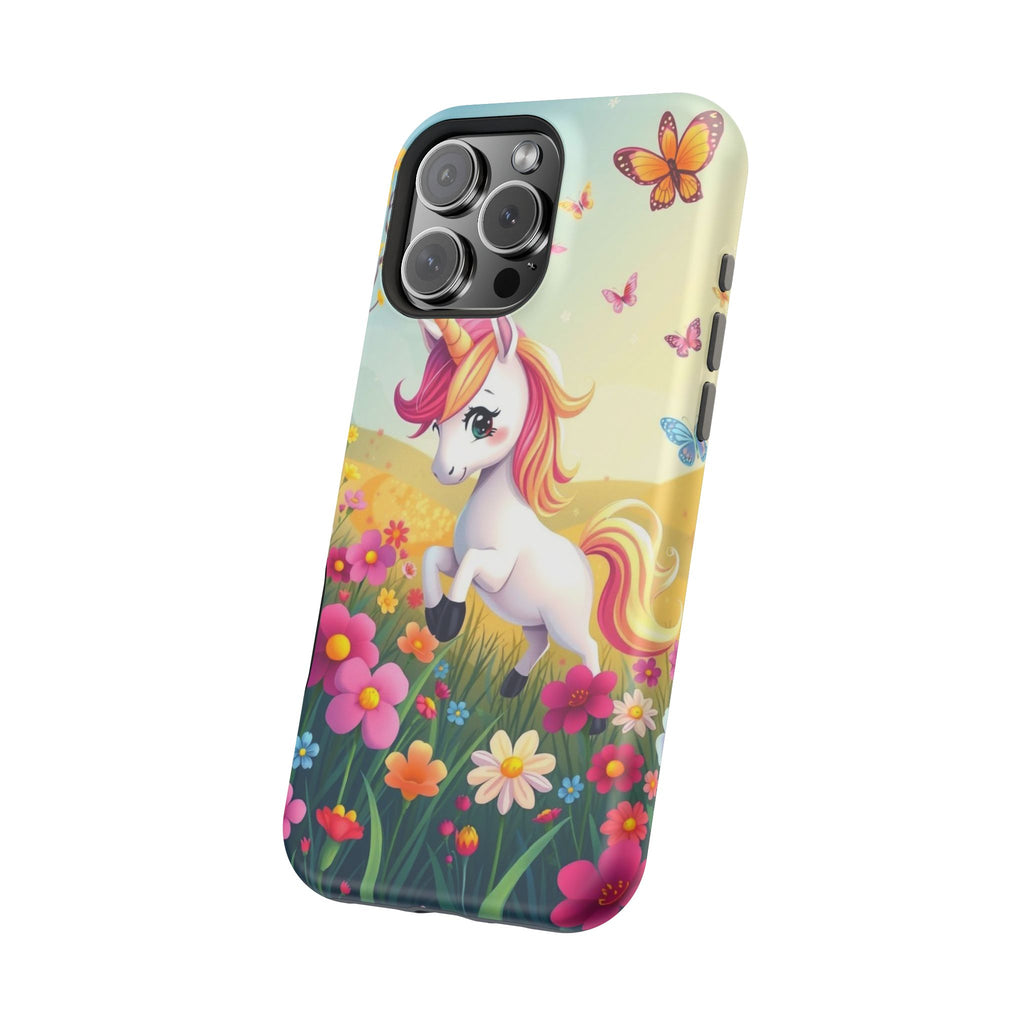 iPhone Magical Meadow Unicorn Kids Fun iPhone Phone Case Gift Slim · iPhone Case
