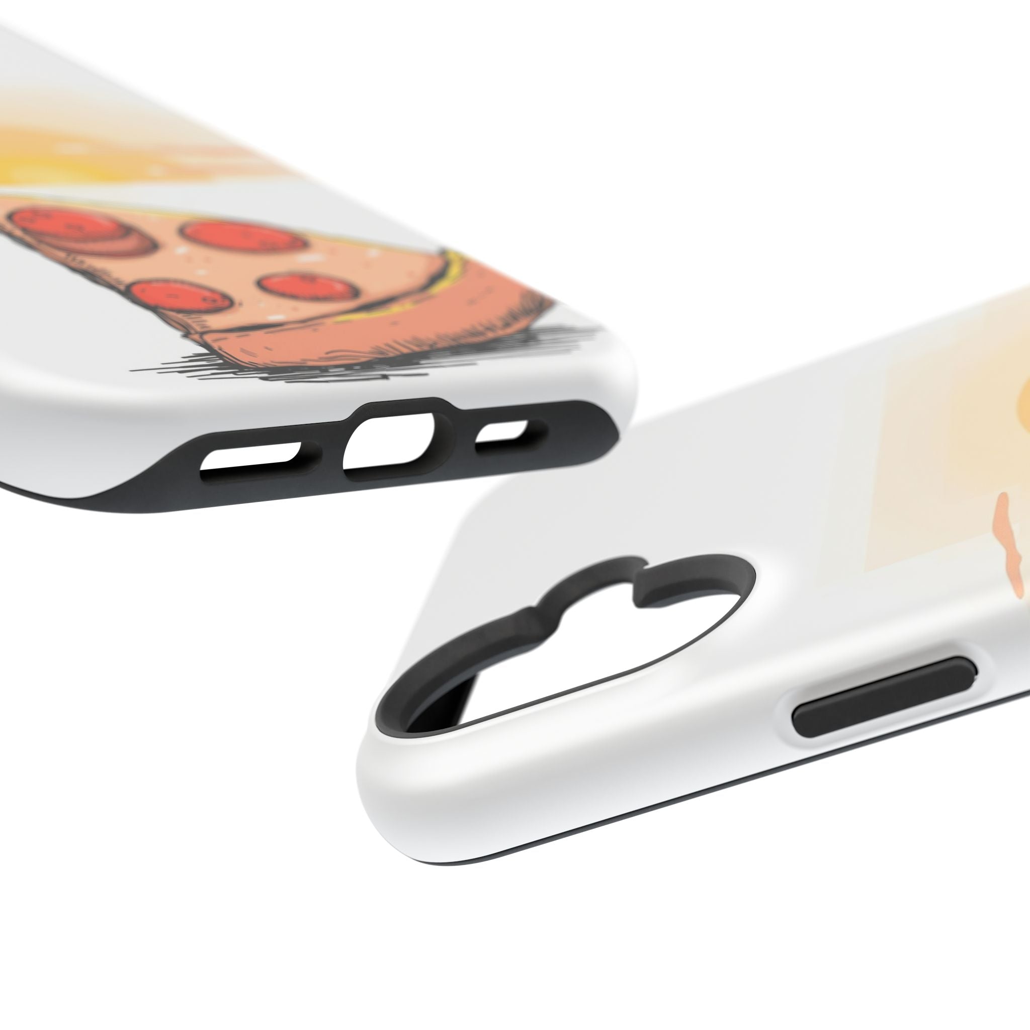 iPhone Earthy Pizza Slice Sunset Design Slim Everyday Designer Case · iPhone Cas
