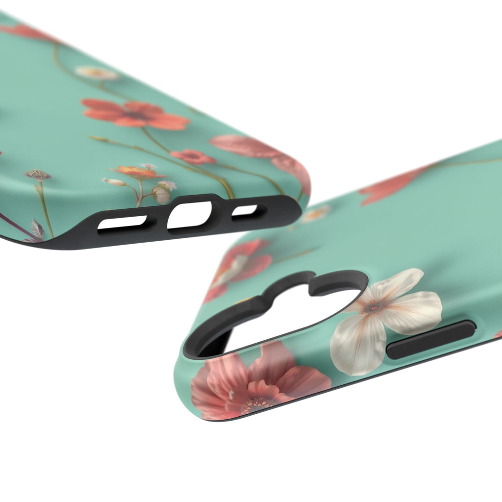 iPhone Pressed Botanicals 3D Digital Slim Everyday Designer Case · iPhone Case
