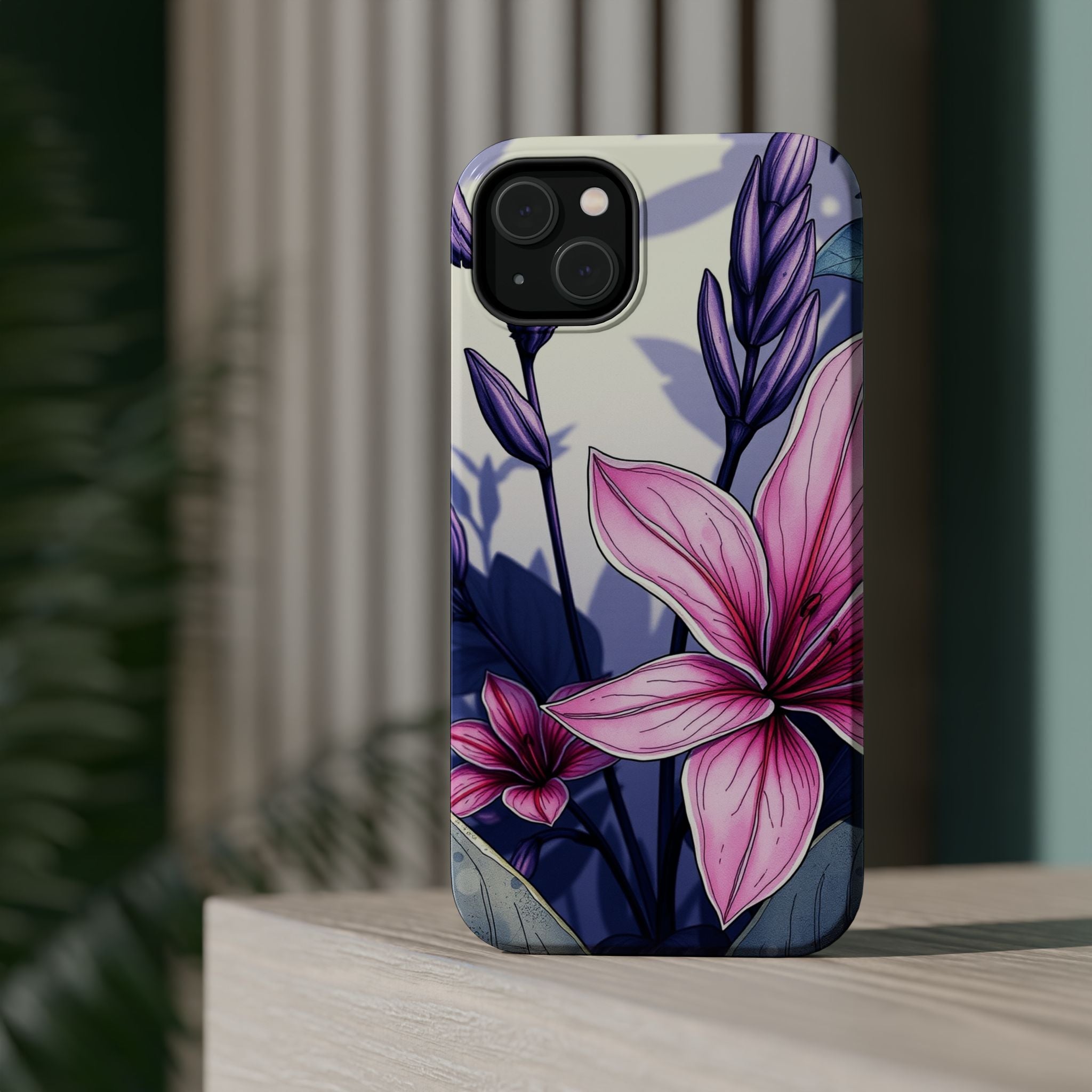 iPhone Jungle Floral Bold Art Slim Everyday Designer Case · iPhone Case