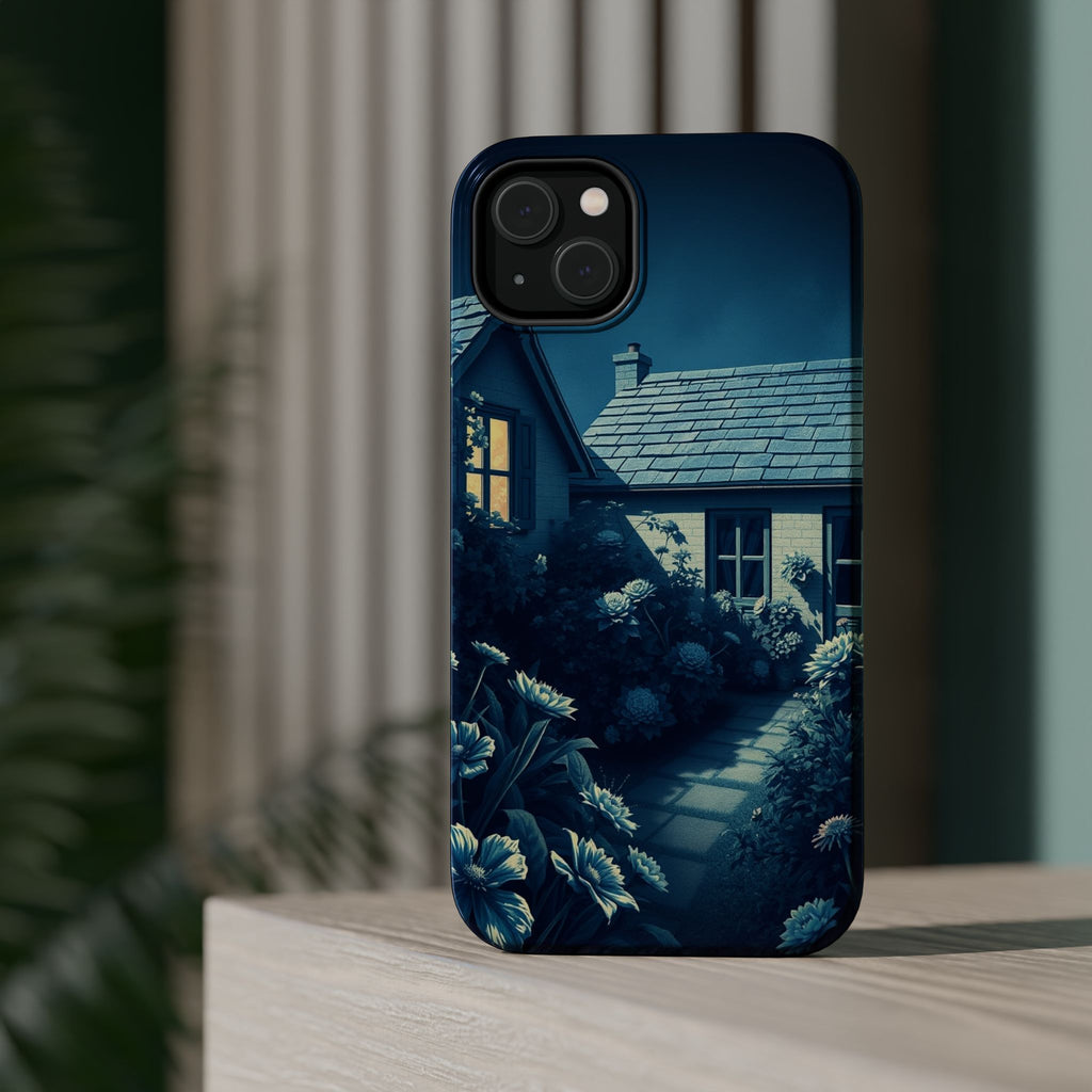 iPhone Cottage Garden Vintage Retro Poster Slim iPhone Everyday · iPhone Case