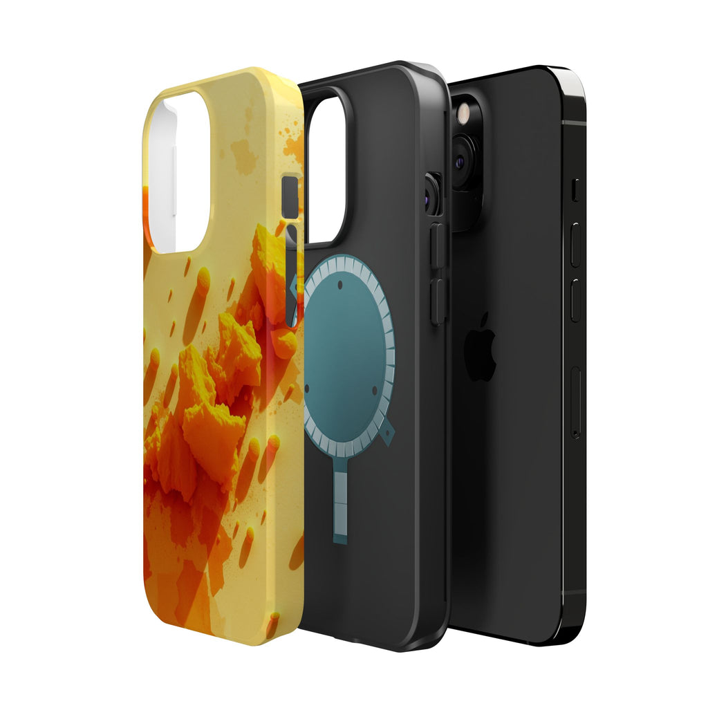 iPhone Mustard And Rust Dissolve Effect Slim Everyday iPhone Designer · iPhone C