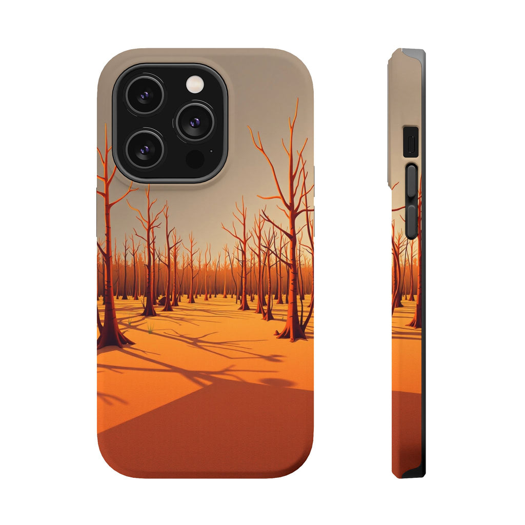 iPhone Cypress Swamp Electric Art 10 Slim Everyday Designer Case · iPhone Case