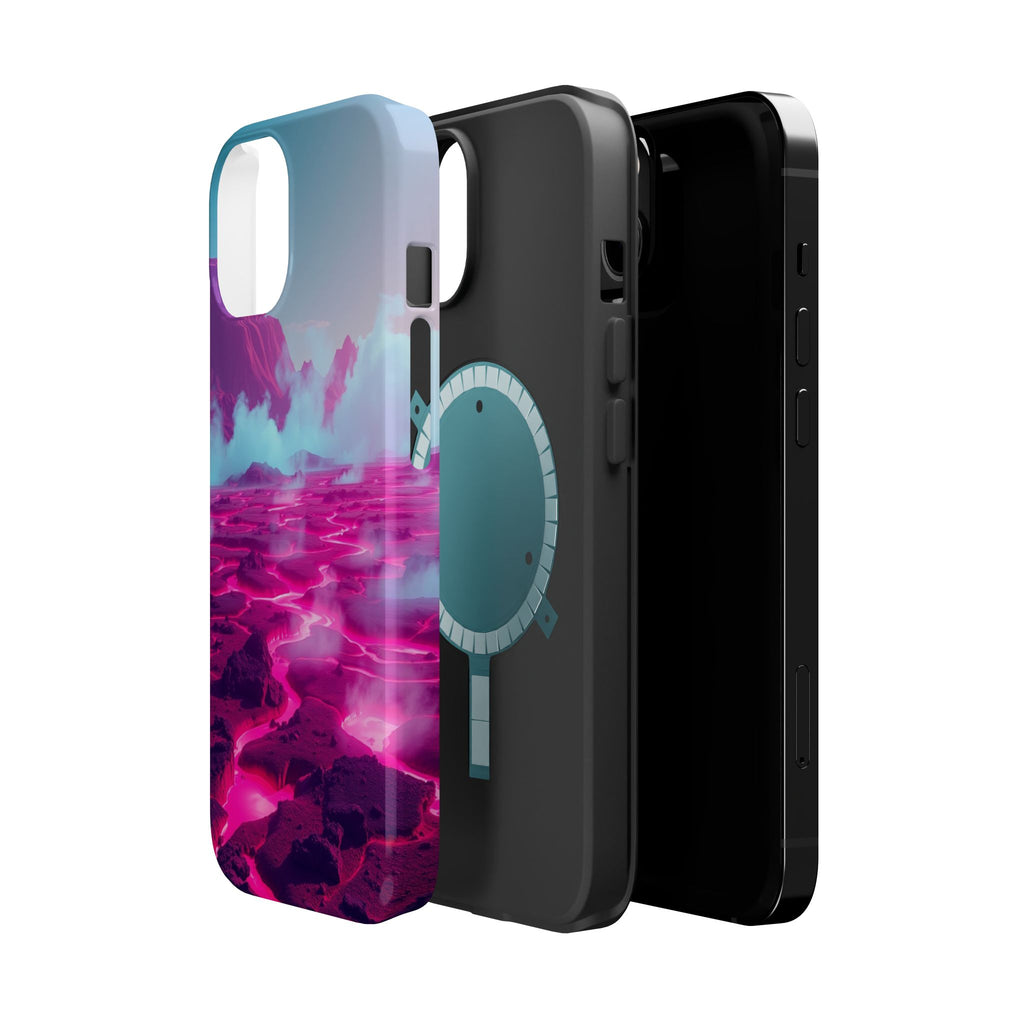 iPhone Lava Field Bold Art 17 Slim Everyday Designer Case · iPhone Case