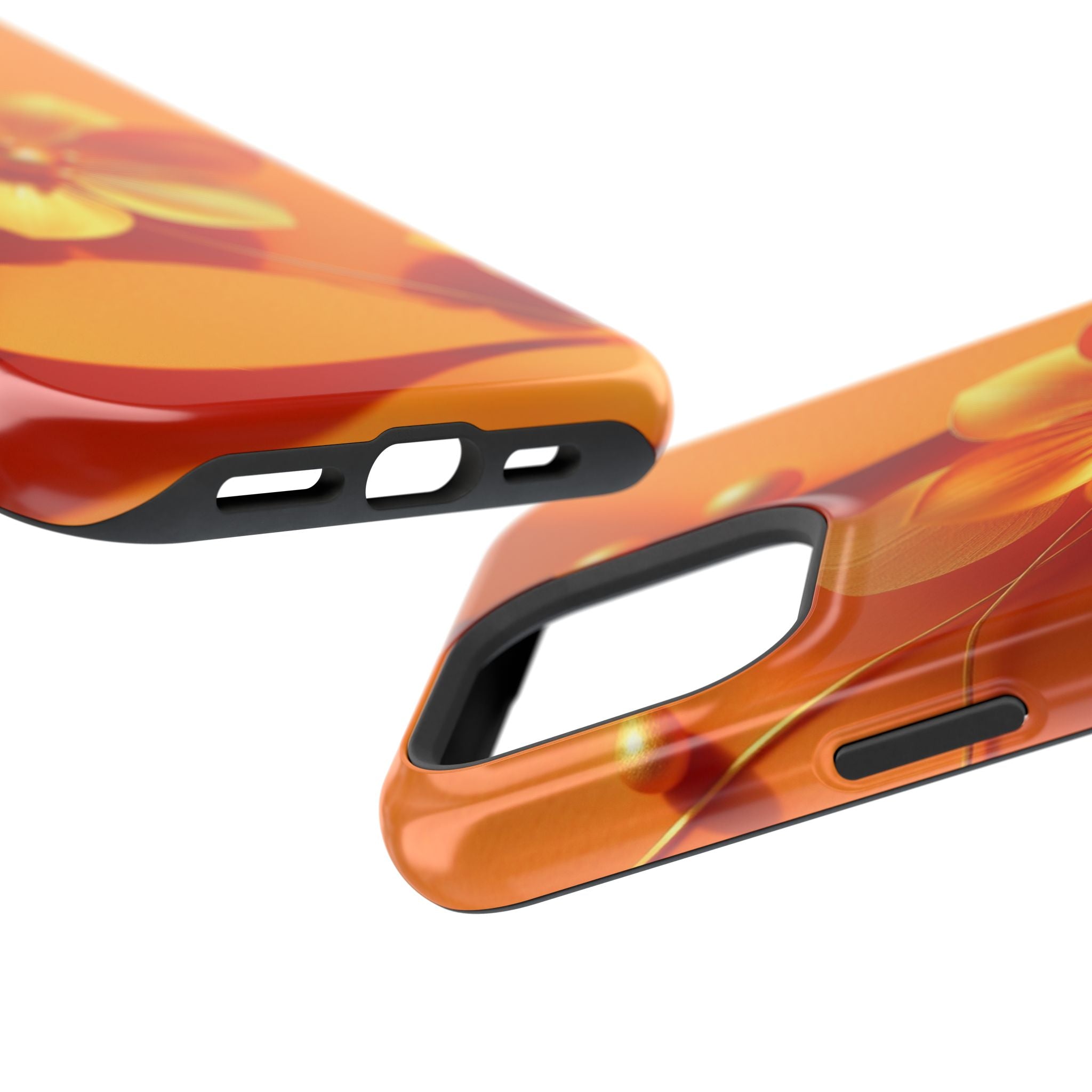 iPhone Floral Geometric Gold Foil Luxury Slim Everyday iPhone Designer · iPhone