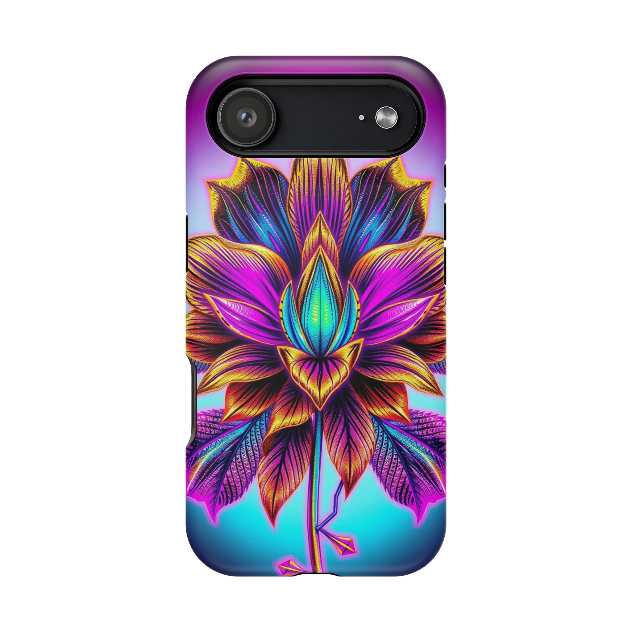 iPhone Floral Gold Foil Mystic Art Bold Modern Everyday Snap Case · iPhone Case