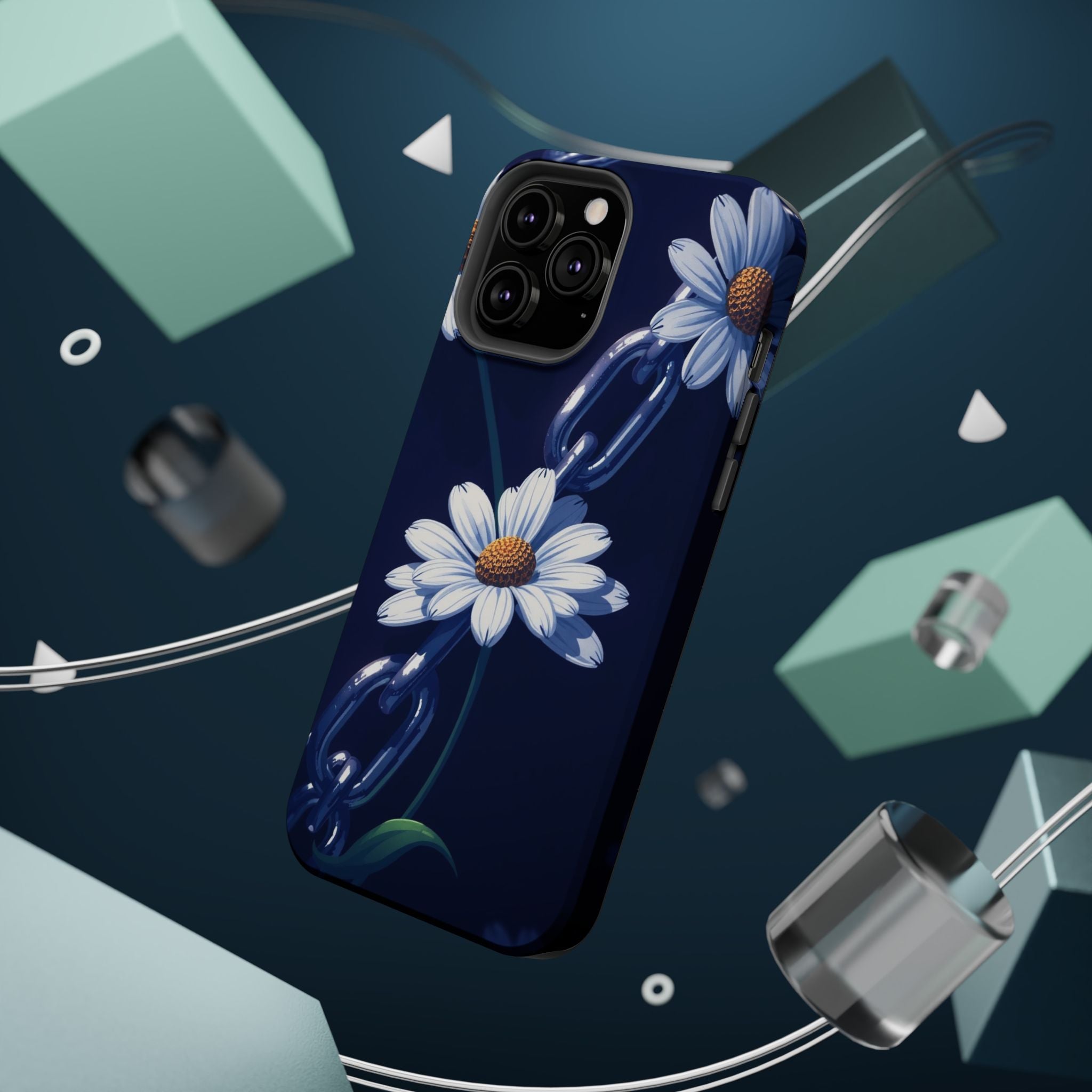 iPhone Daisy Chain Enchanted Art Bold Modern Everyday Snap Case · iPhone Case