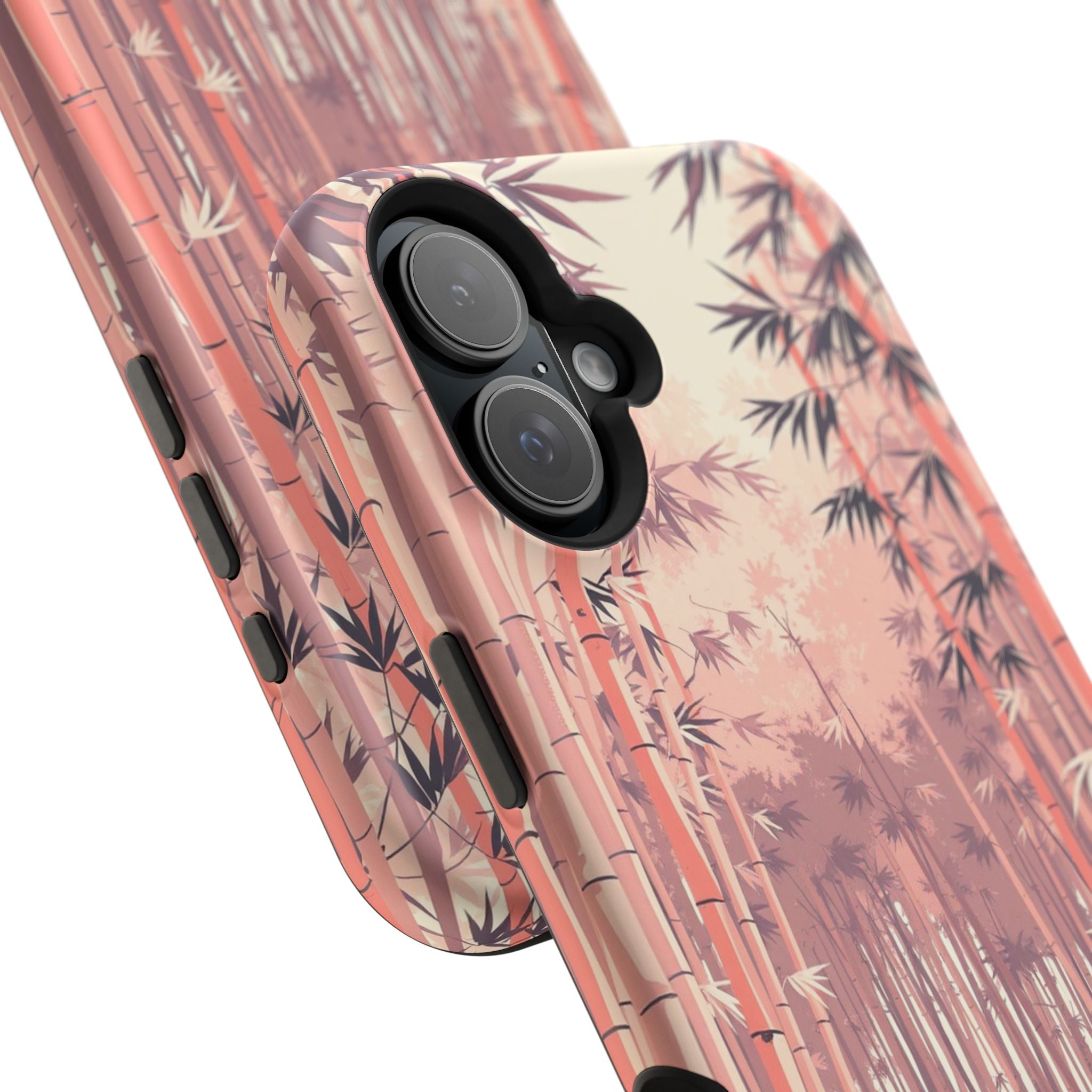 iPhone Rose Pink And Cream Bamboo Grove Slim Everyday iPhone 19 · iPhone Case