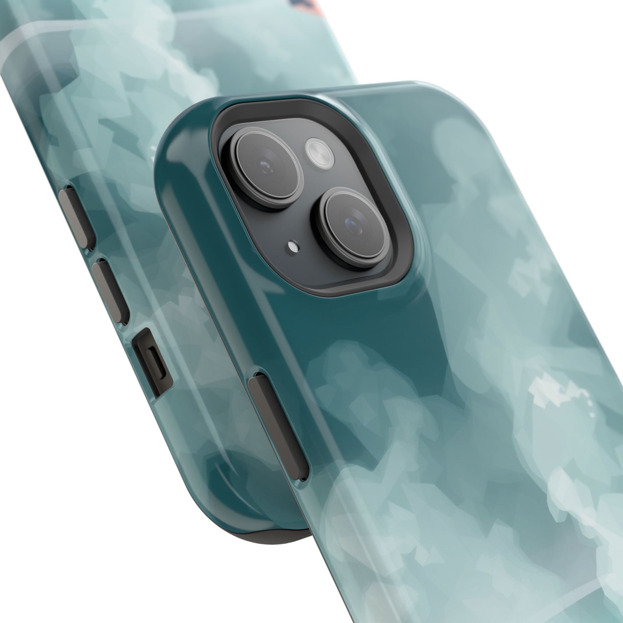 iPhone Mint And Blush Hot Spring Steam Slim Everyday iPhone 10 Designer · iPhone