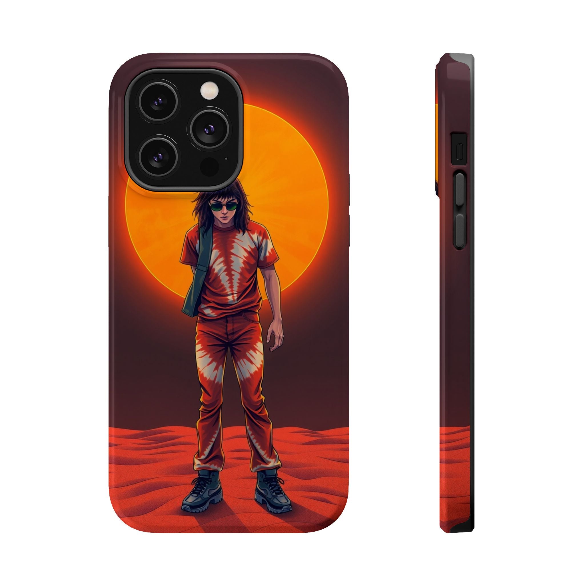 iPhone Tie-Dye 60s Enchanted Art Bold Modern Everyday Snap Case · iPhone Case