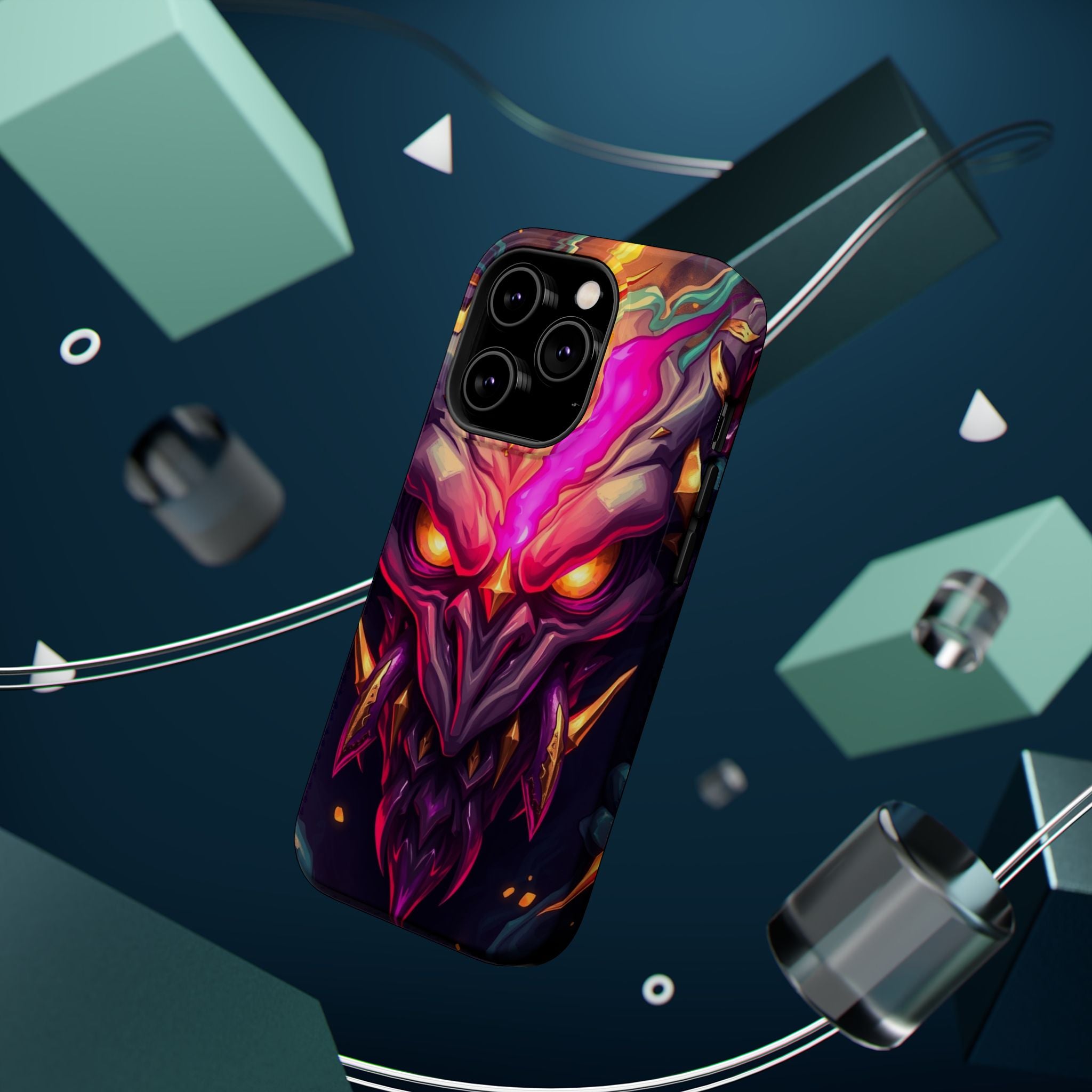 iPhone Chaos Goblin Energy Gold Foil Luxury Slim Everyday Designer Case · iPhone