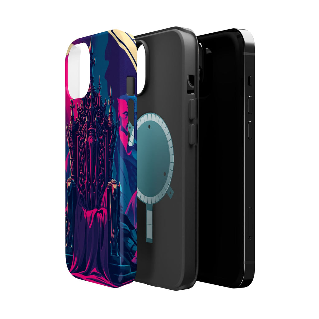 iPhone Lich King Throne Vintage Retro Poster Slim Everyday Designer Case · iPhon