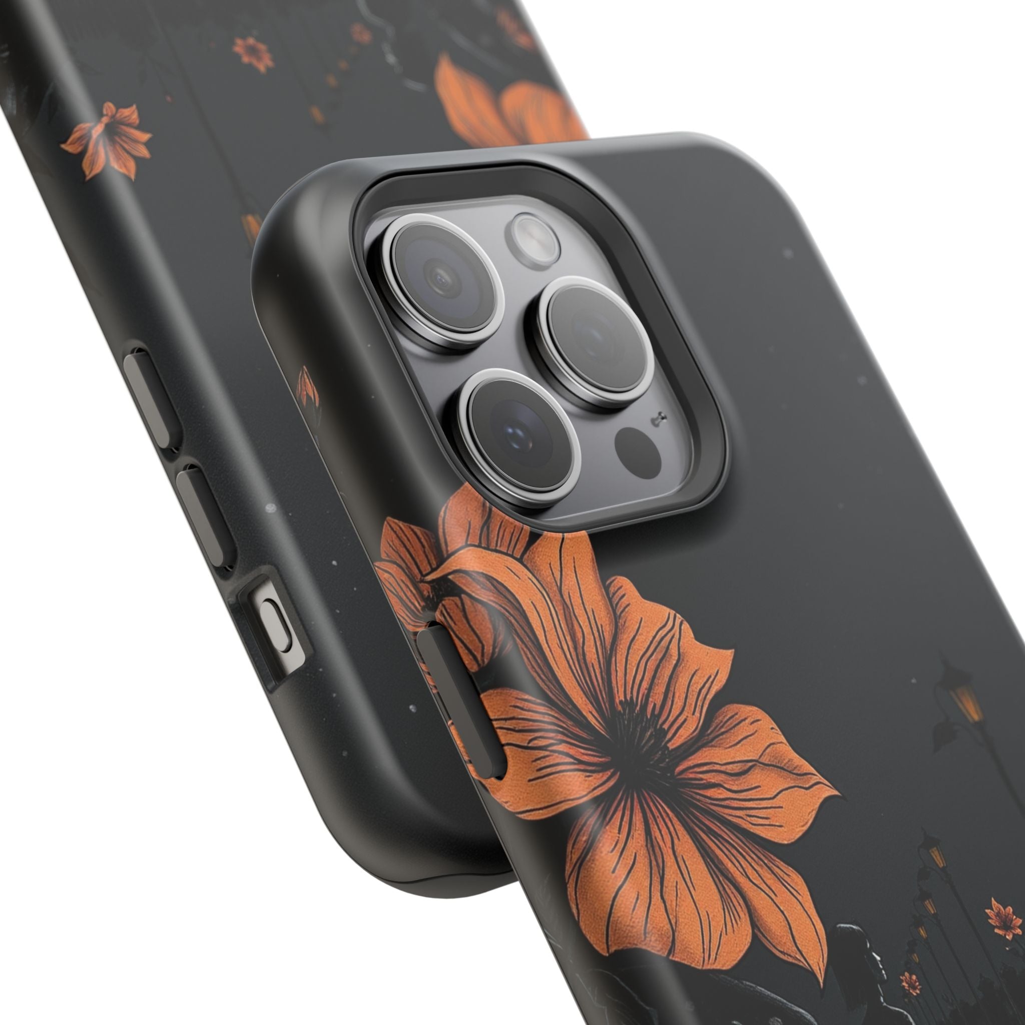 iPhone Night Bloomer Electric Art Bold Modern Everyday Snap Case · iPhone Case