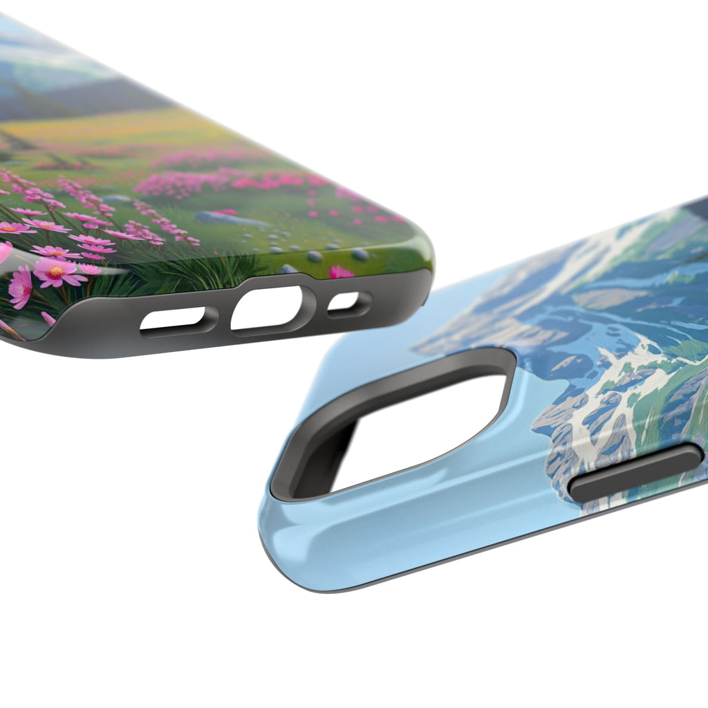 iPhone Earthy Alpine Meadow Design Bold Modern Everyday Snap Case · iPhone Case