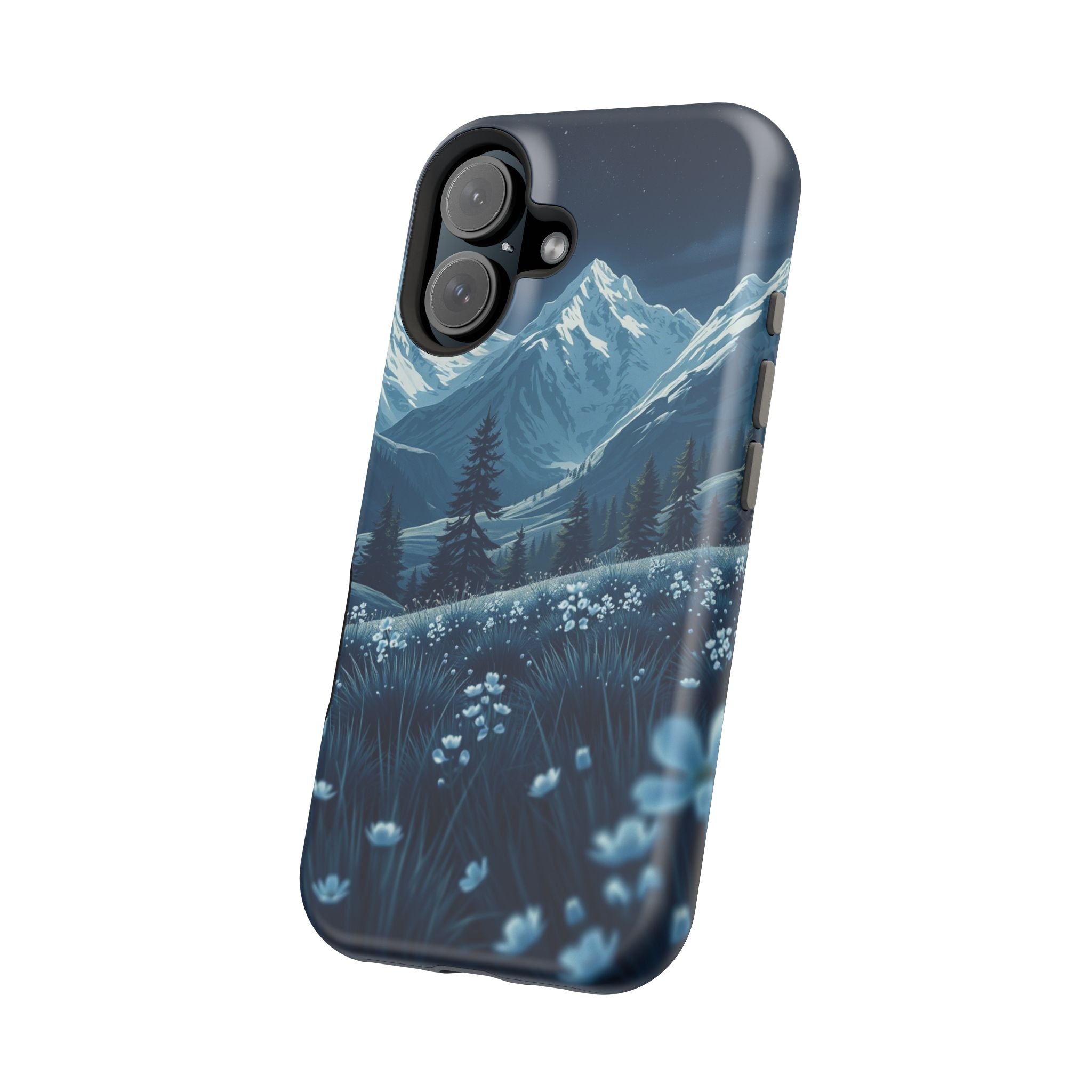 iPhone Dreamy Alpine Meadow Design Bold Modern Everyday Snap Case · iPhone Case