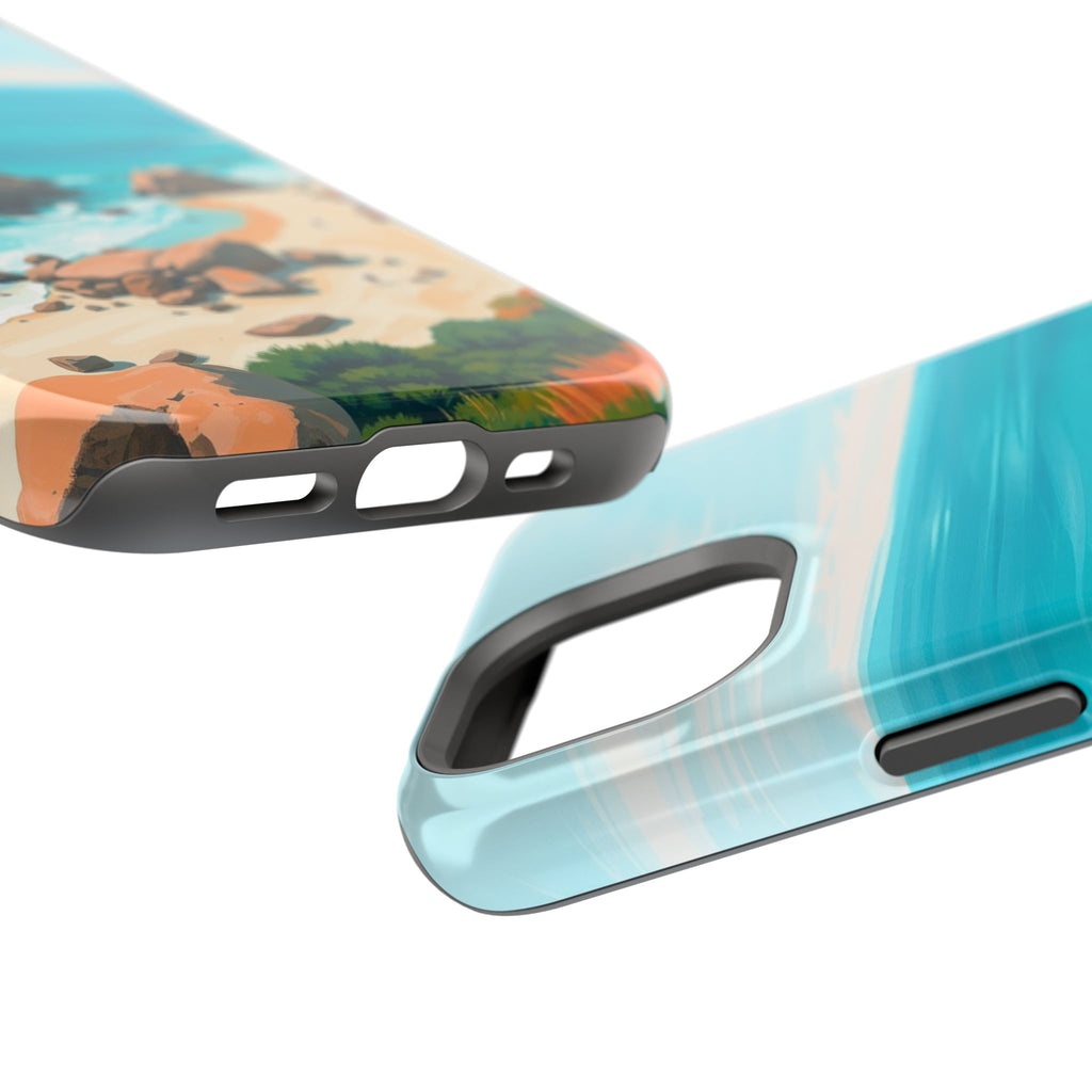 iPhone Pebble Beach Cinematic Art Bold Modern Everyday Snap Case · iPhone Case