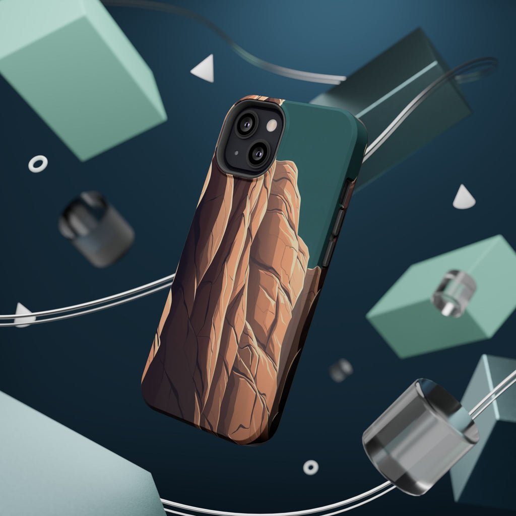 iPhone Canyon Wall Dark Academia Bold Modern Everyday Snap Case · iPhone Case