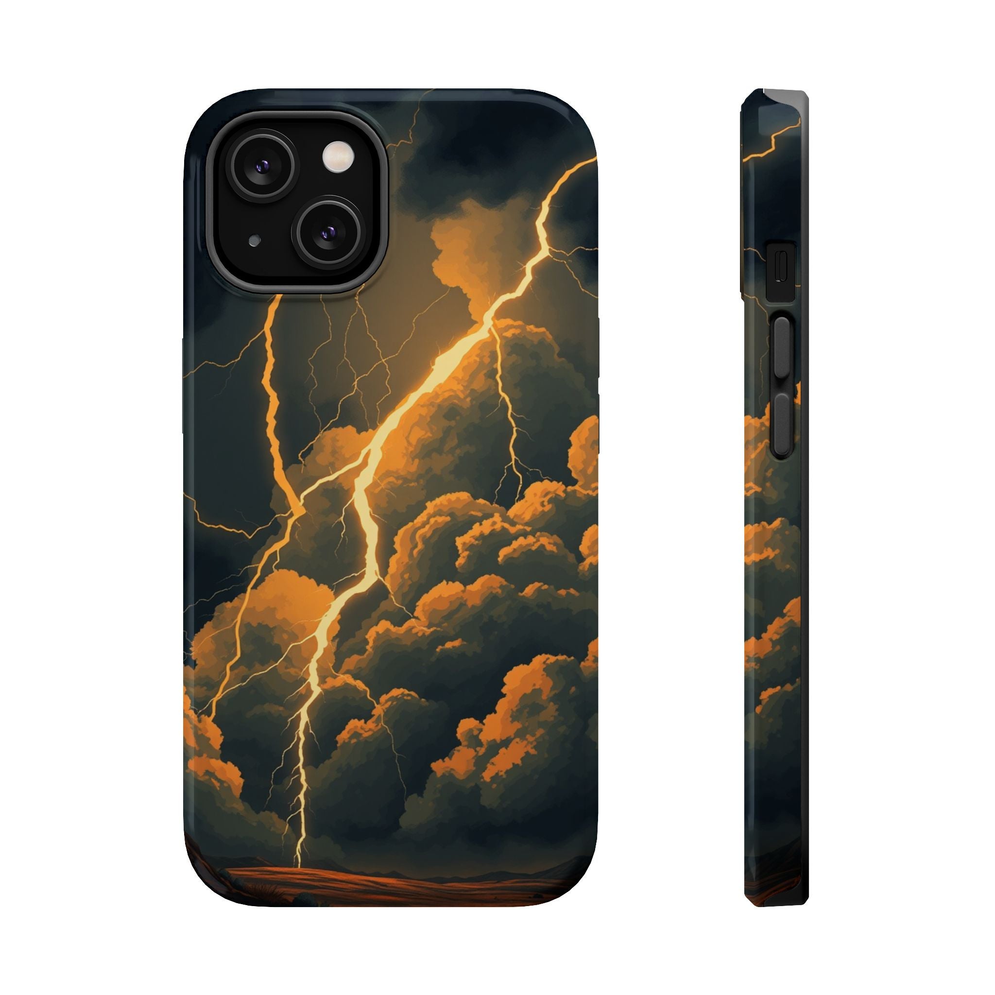 iPhone Vibrant Thunderstorm Sky Design Slim Everyday iPhone 18 Designer · iPhone