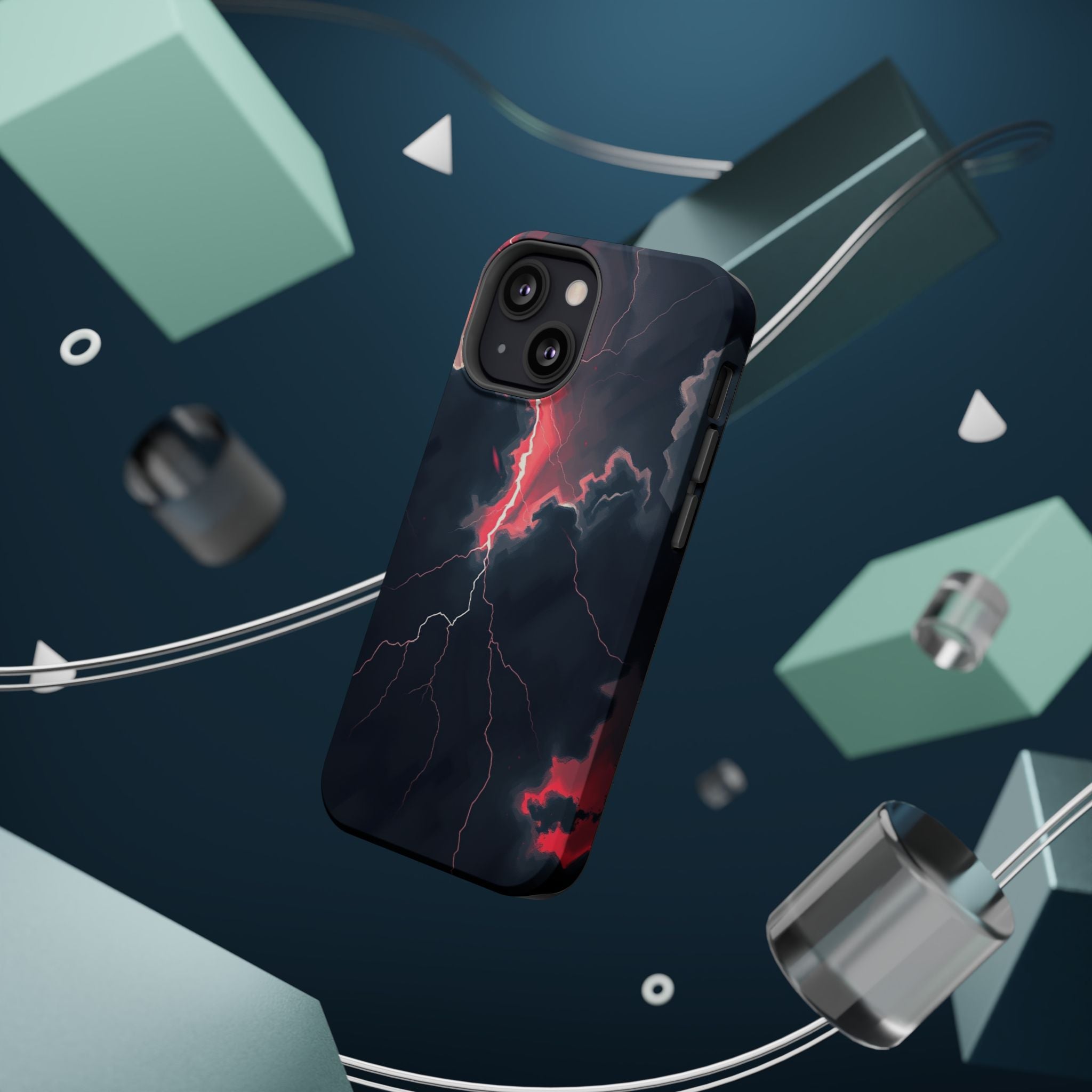 iPhone Thunderstorm Sky Mystic Art Bold Modern Everyday Snap Case · iPhone Case