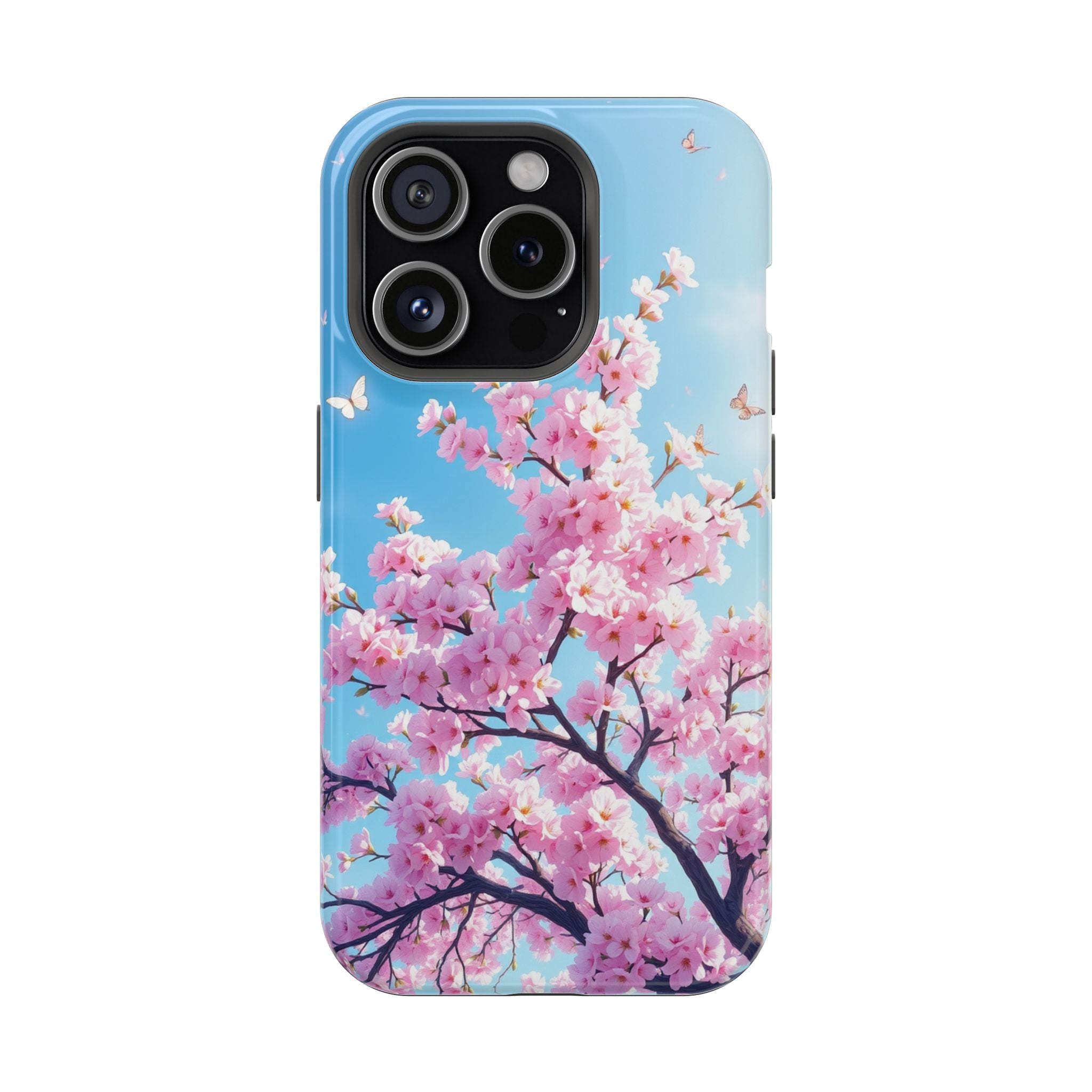 iPhone Cherry Blossom Floral Slim Everyday Designer Case · iPhone Case