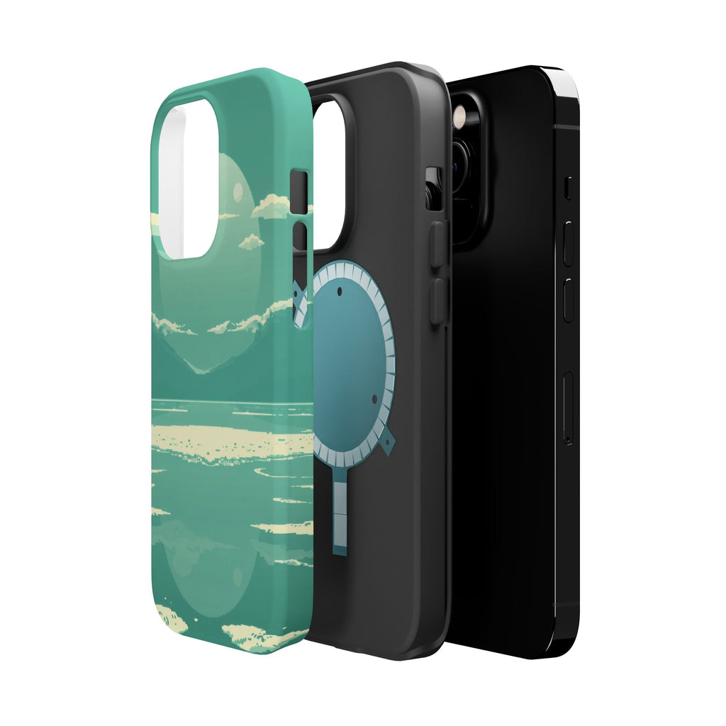 iPhone Earthy Salt Flat Mirror Design Slim Everyday iPhone 13 Designer · iPhone