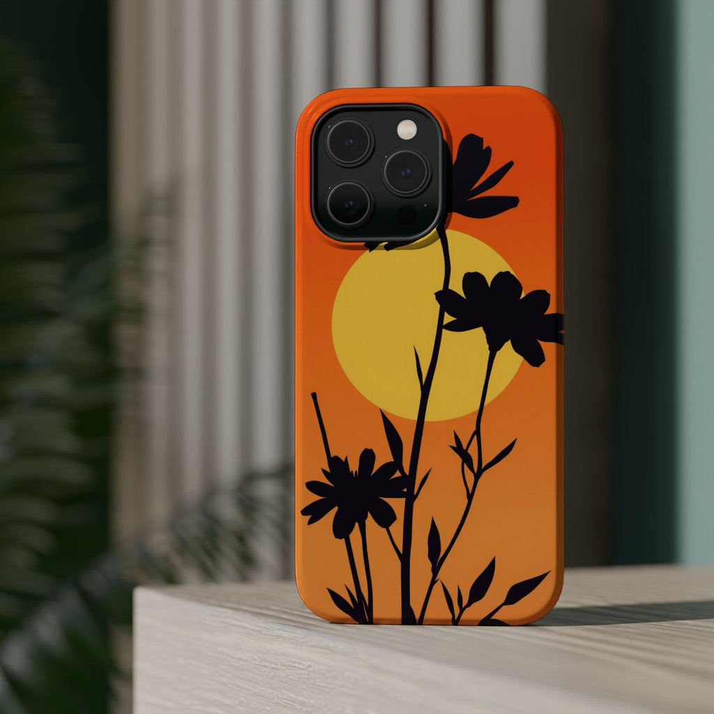 iPhone Vibrant Floral Silhouette Design Slim Everyday iPhone Designer · iPhone C