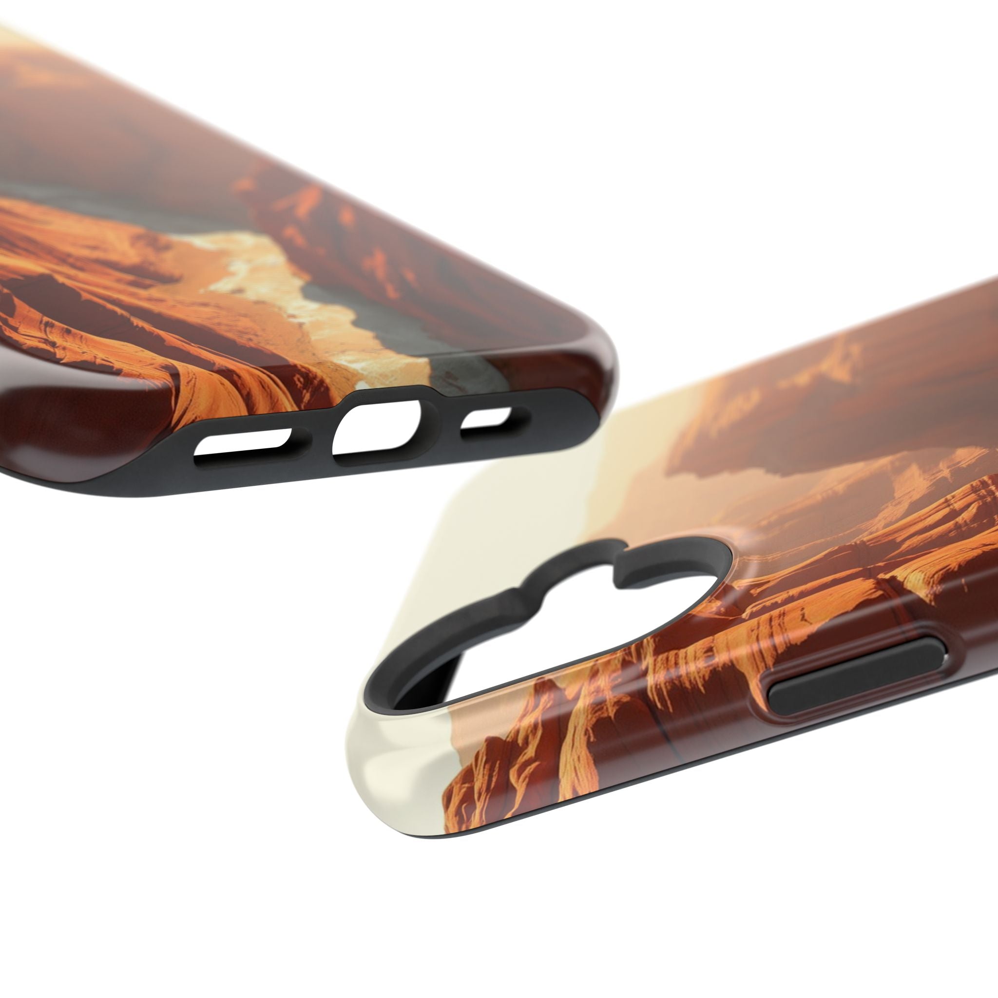 iPhone Vibrant River Canyon Design Bold Modern Everyday Snap Case · iPhone Case