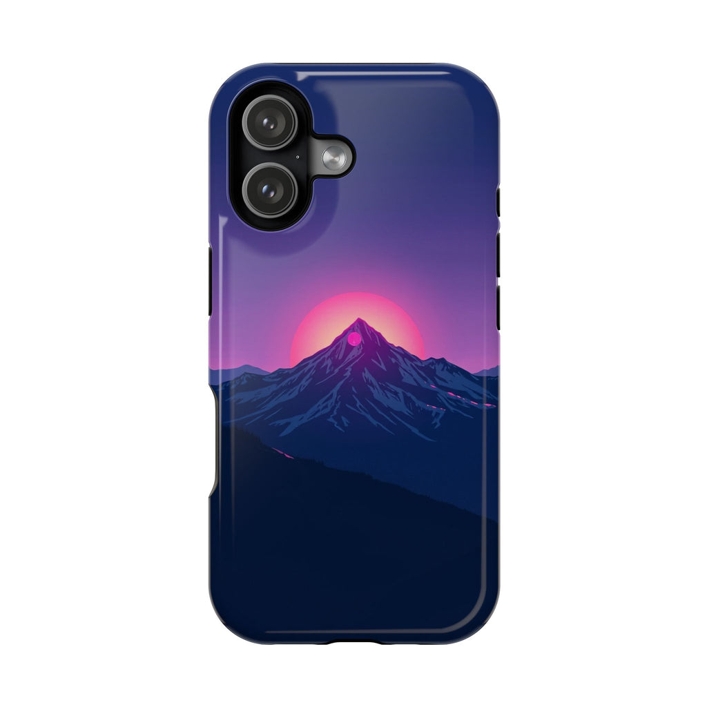 iPhone Mountain at Sunrise Electric Art Slim Everyday iPhone 15 · iPhone Case
