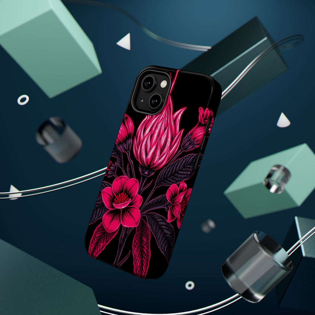 iPhone Vibrant Vintage Botanical Print Design Slim iPhone Everyday · iPhone Case