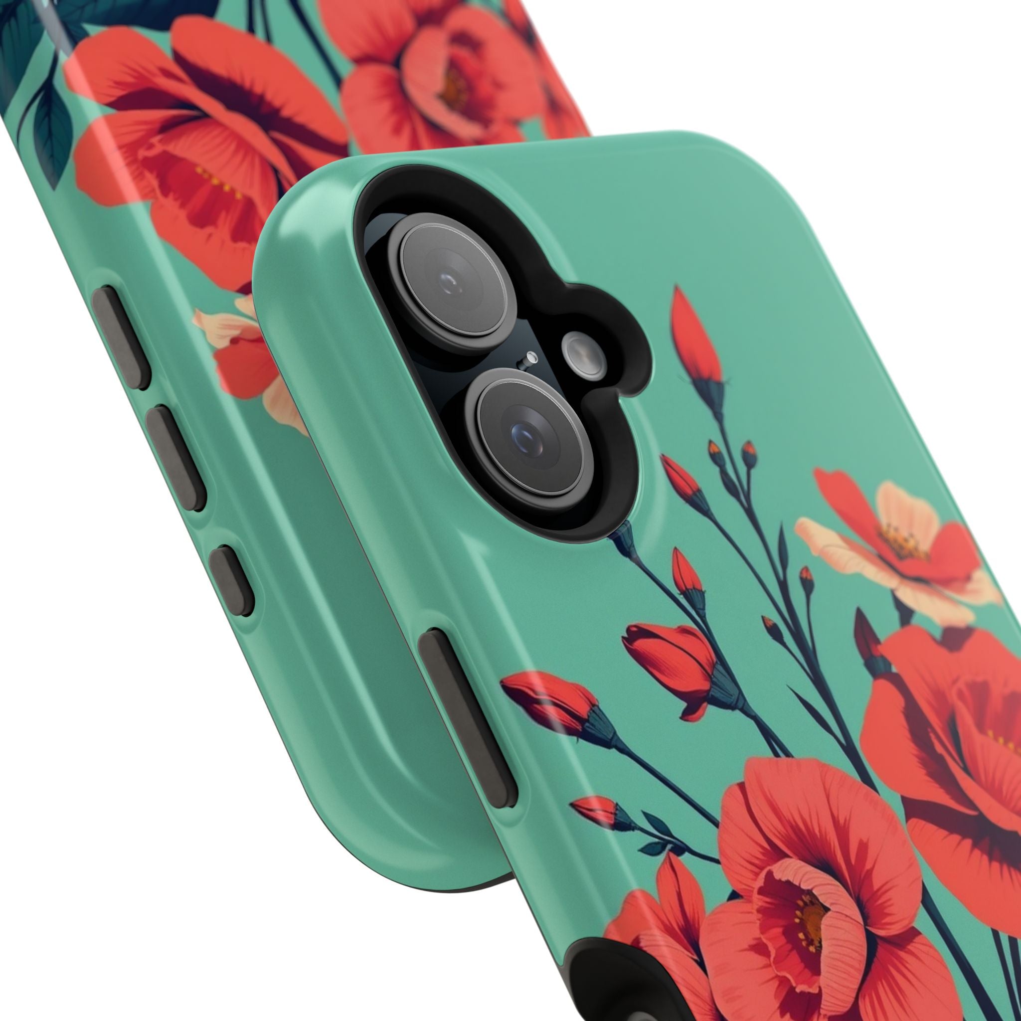 iPhone Pin-up Floral Cinematic Art Bold Modern Everyday Snap Case · iPhone Case