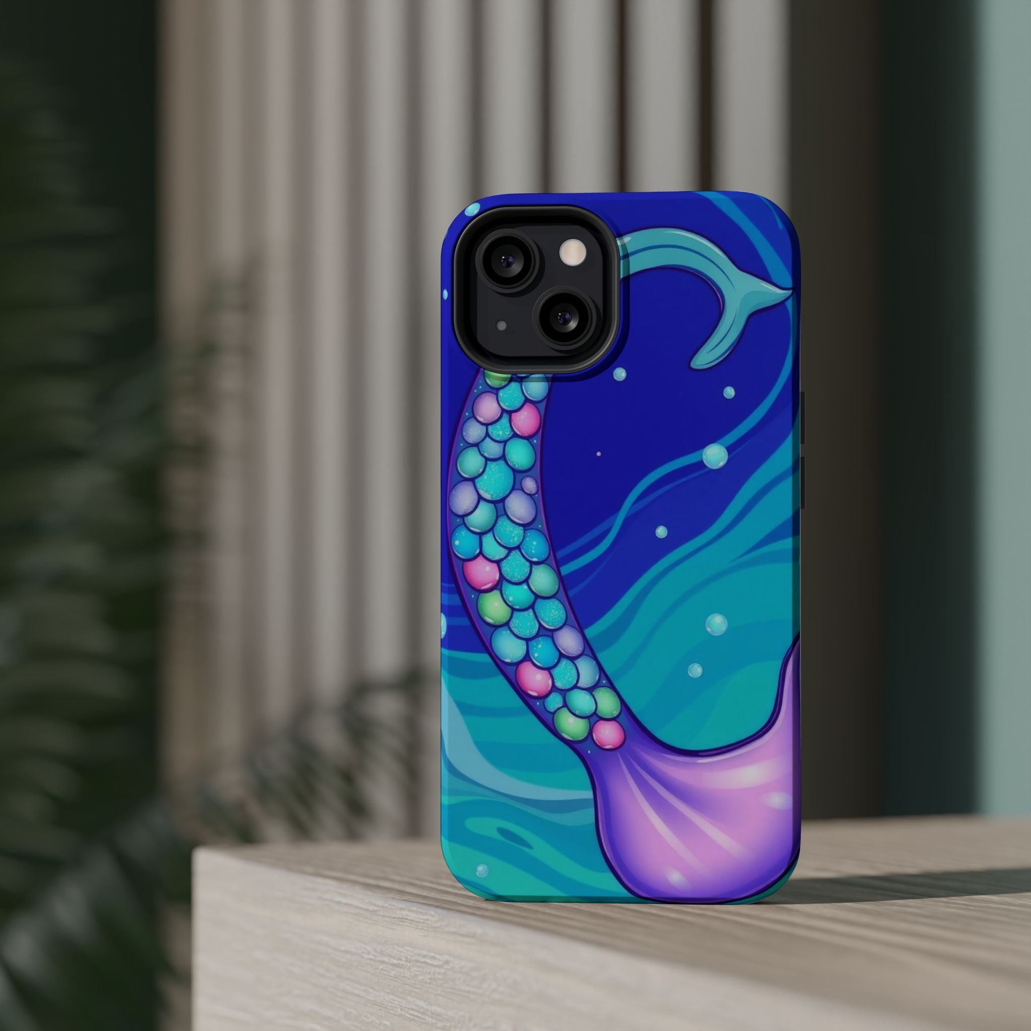 iPhone Mermaid Tail Swirl Kids Fun iPhone Phone Case Gift Artistic · iPhone Case