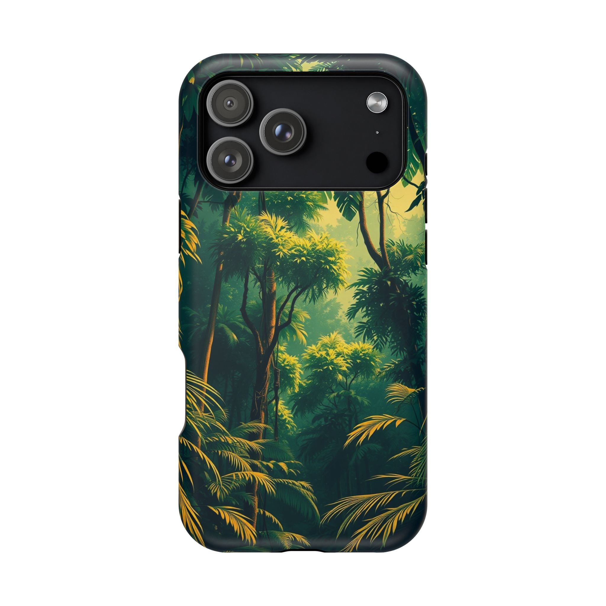 iPhone Rainforest Canopy Vintage Retro Poster Slim iPhone Everyday · iPhone Case