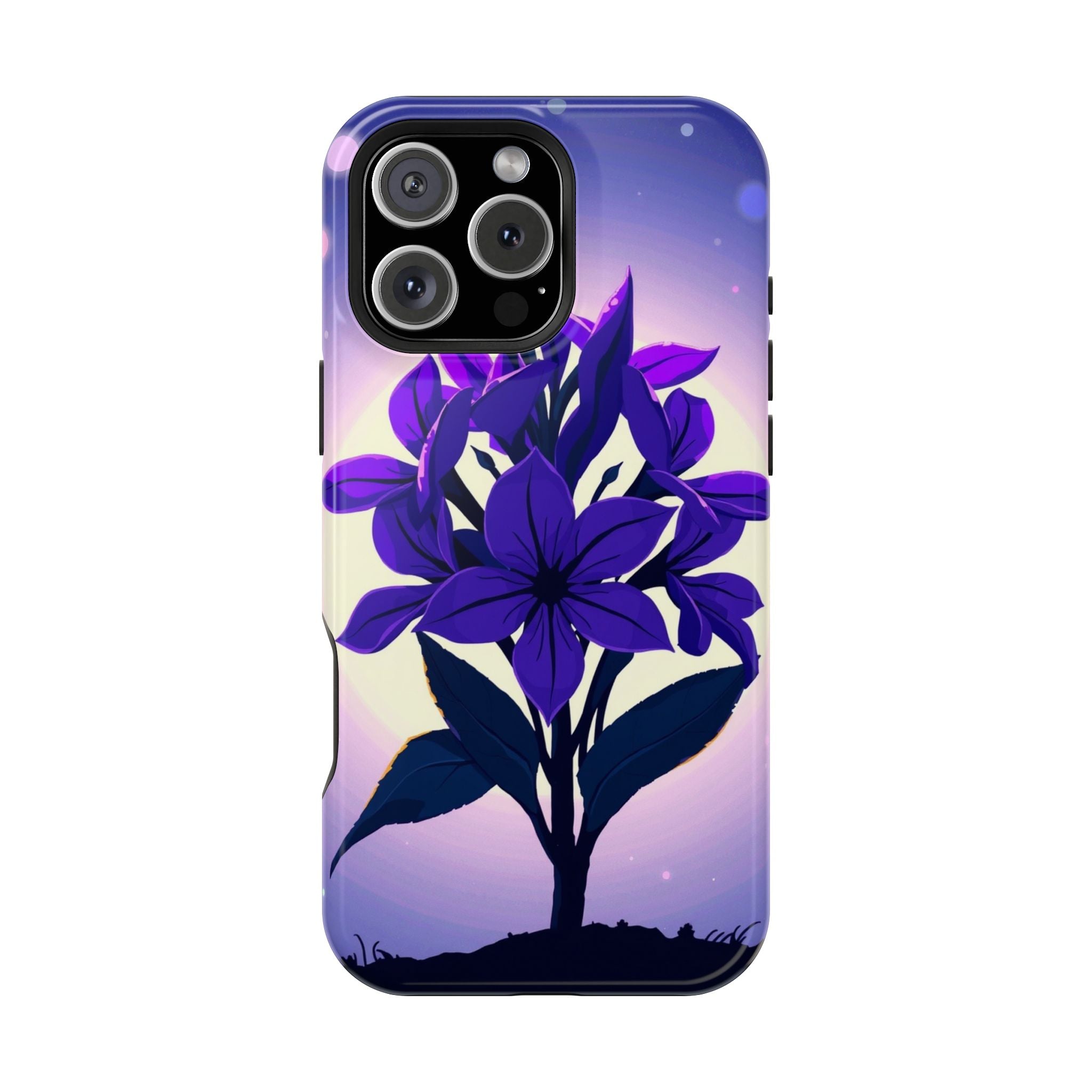 iPhone Floral Crown Mystic Art 13 Bold Modern Everyday Snap Case · iPhone Case