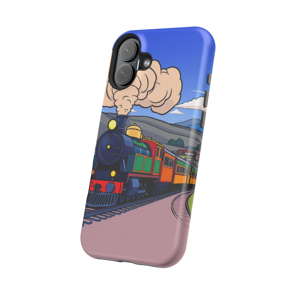 iPhone Steam Locomotive Puff Kids Fun iPhone Phone Case Gift Slim · iPhone Case