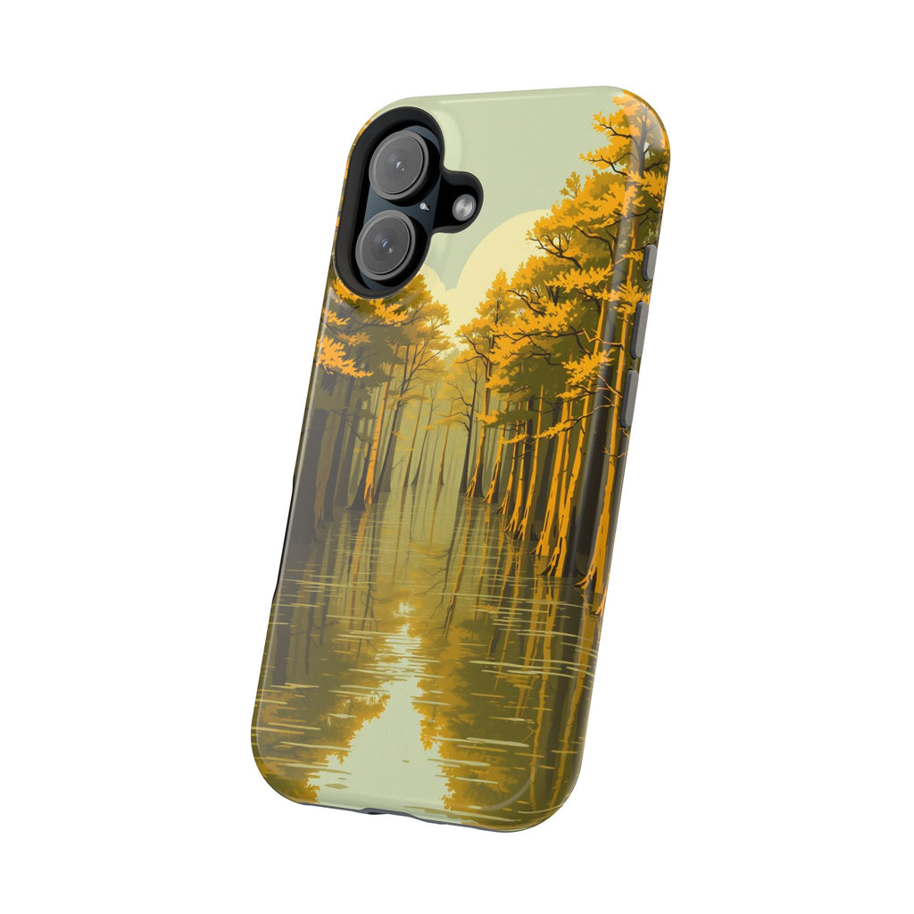 iPhone Cypress Swamp Enchanted Art Bold Modern Everyday Snap Case · iPhone Case