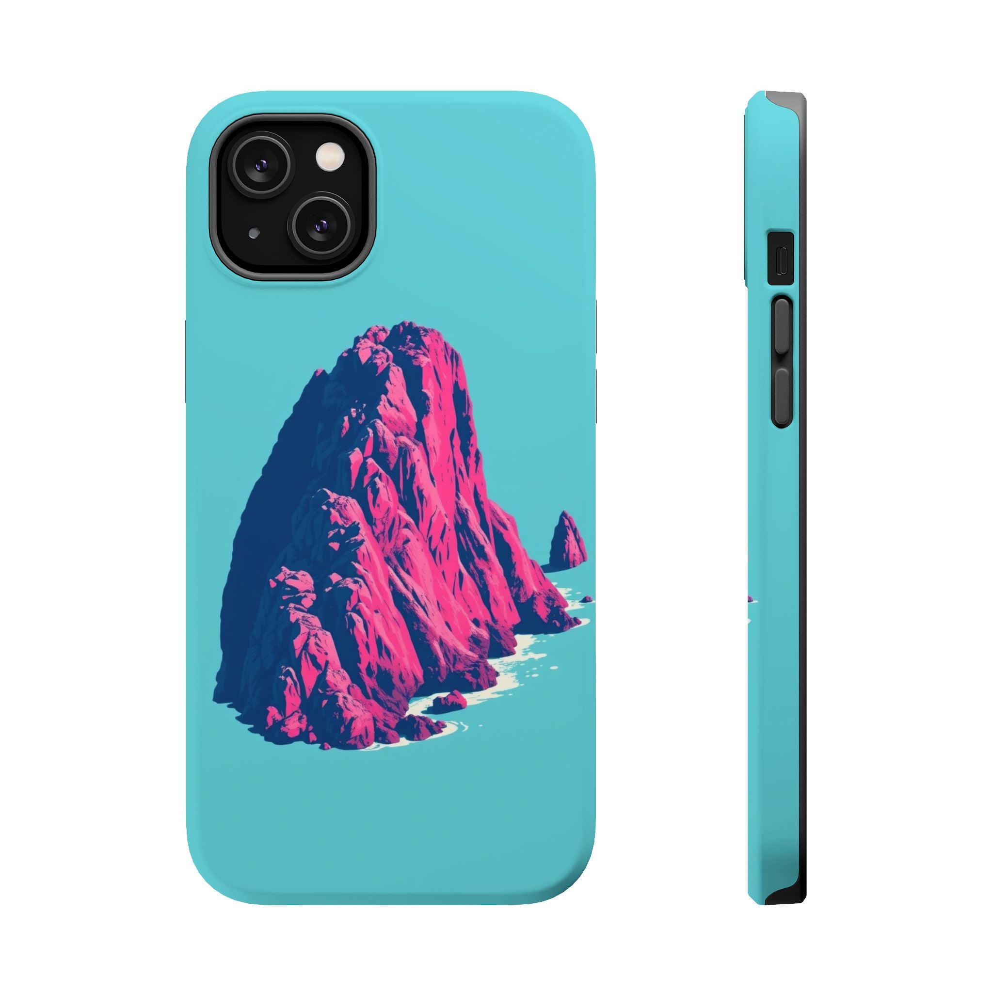 iPhone Rocky Coastline Pop Art Bold Slim Everyday Designer Case · iPhone Case